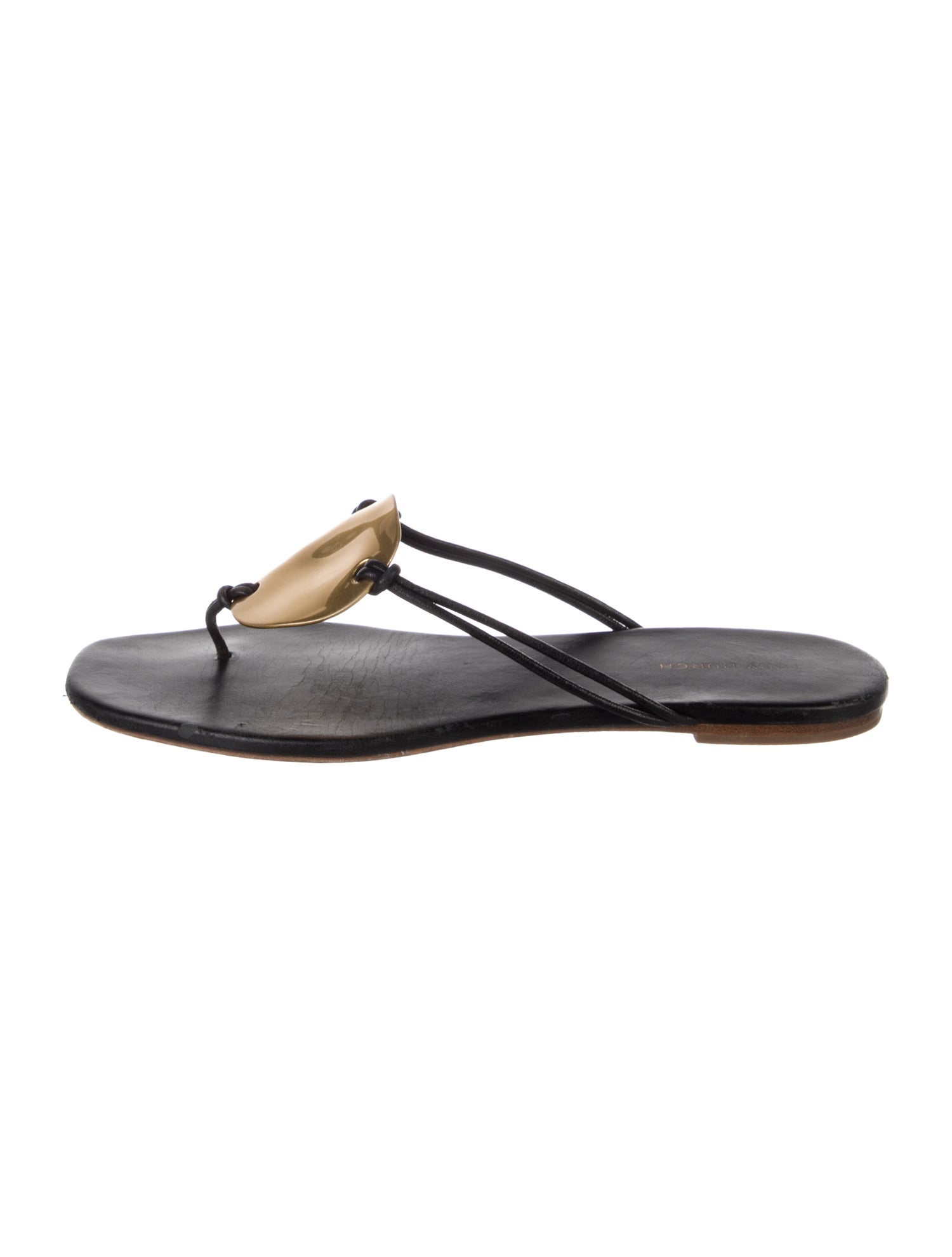 Tory Burch Leather Flip Flops