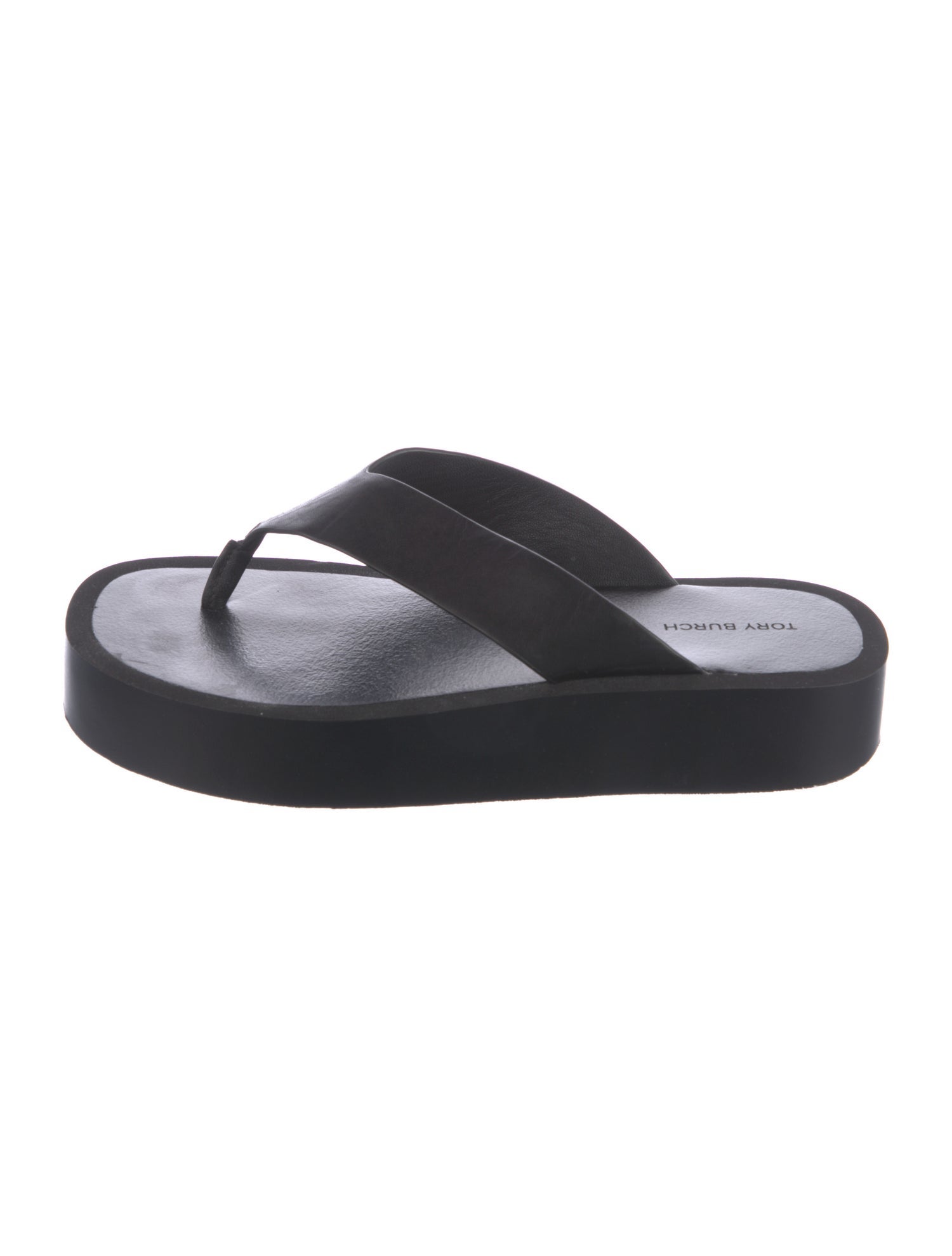 Tory Burch Leather Flip Flops
