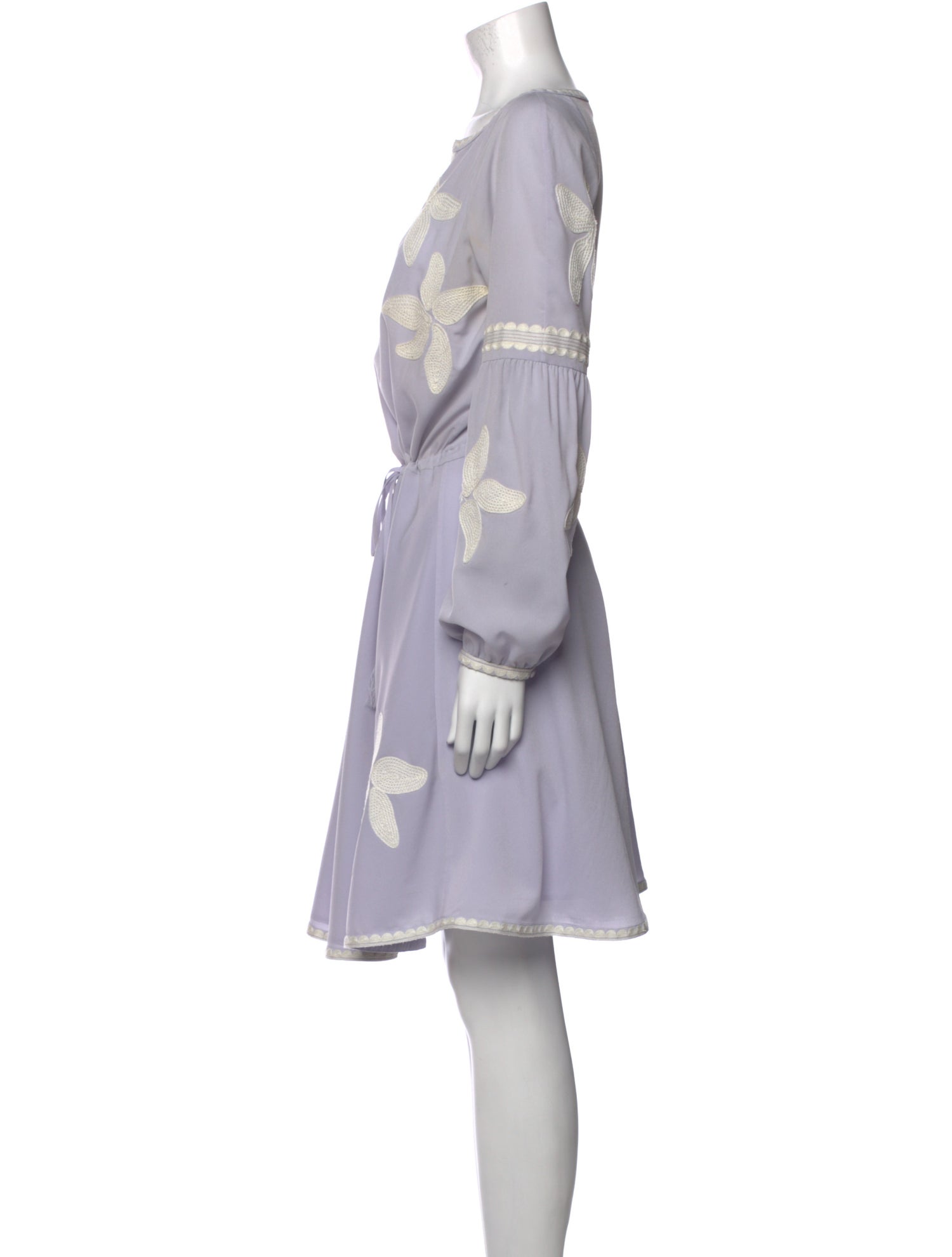 Tory Burch Floral Print Knee-Length Dress