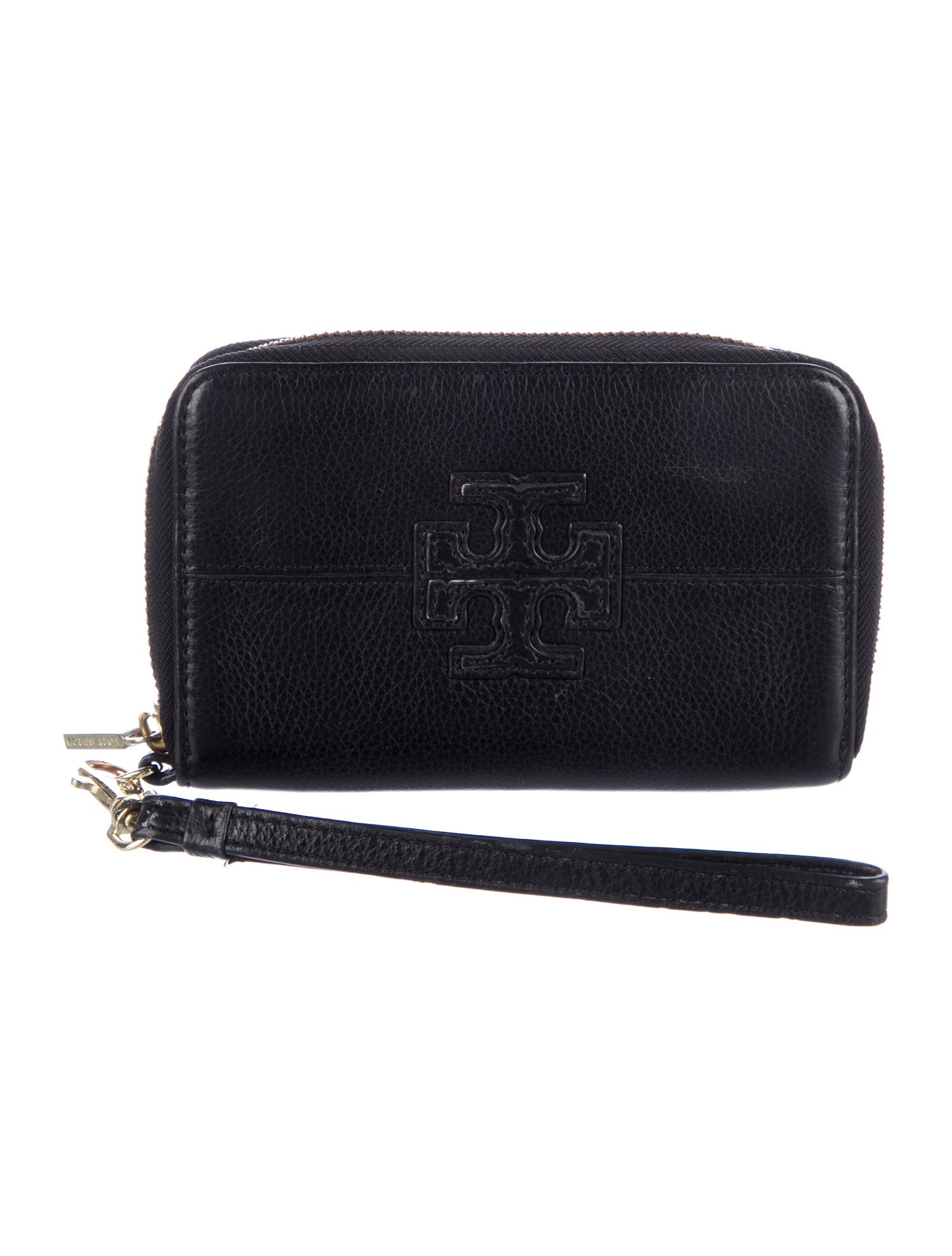 Tory Burch Leather Wristlet