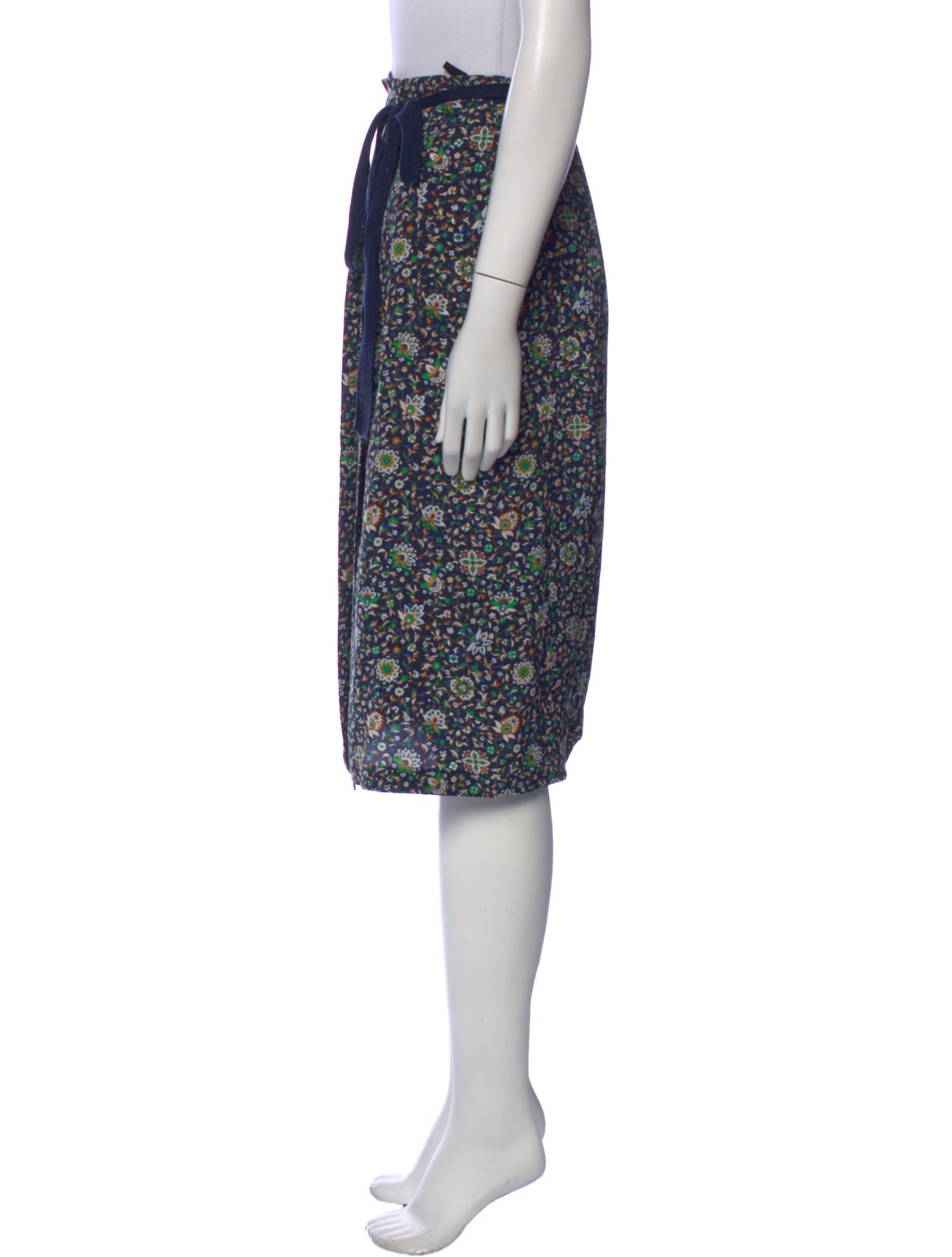 Tory Burch Silk Knee-Length Skirt