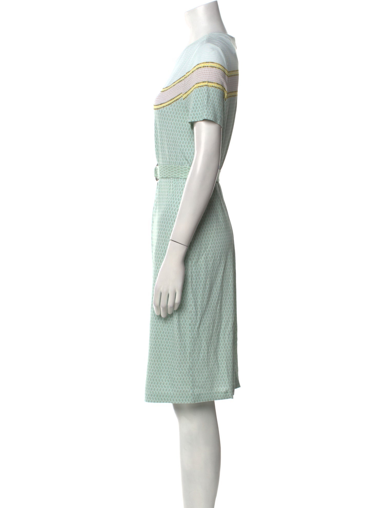 Tory Burch Crew Neck Knee-Length Dress
