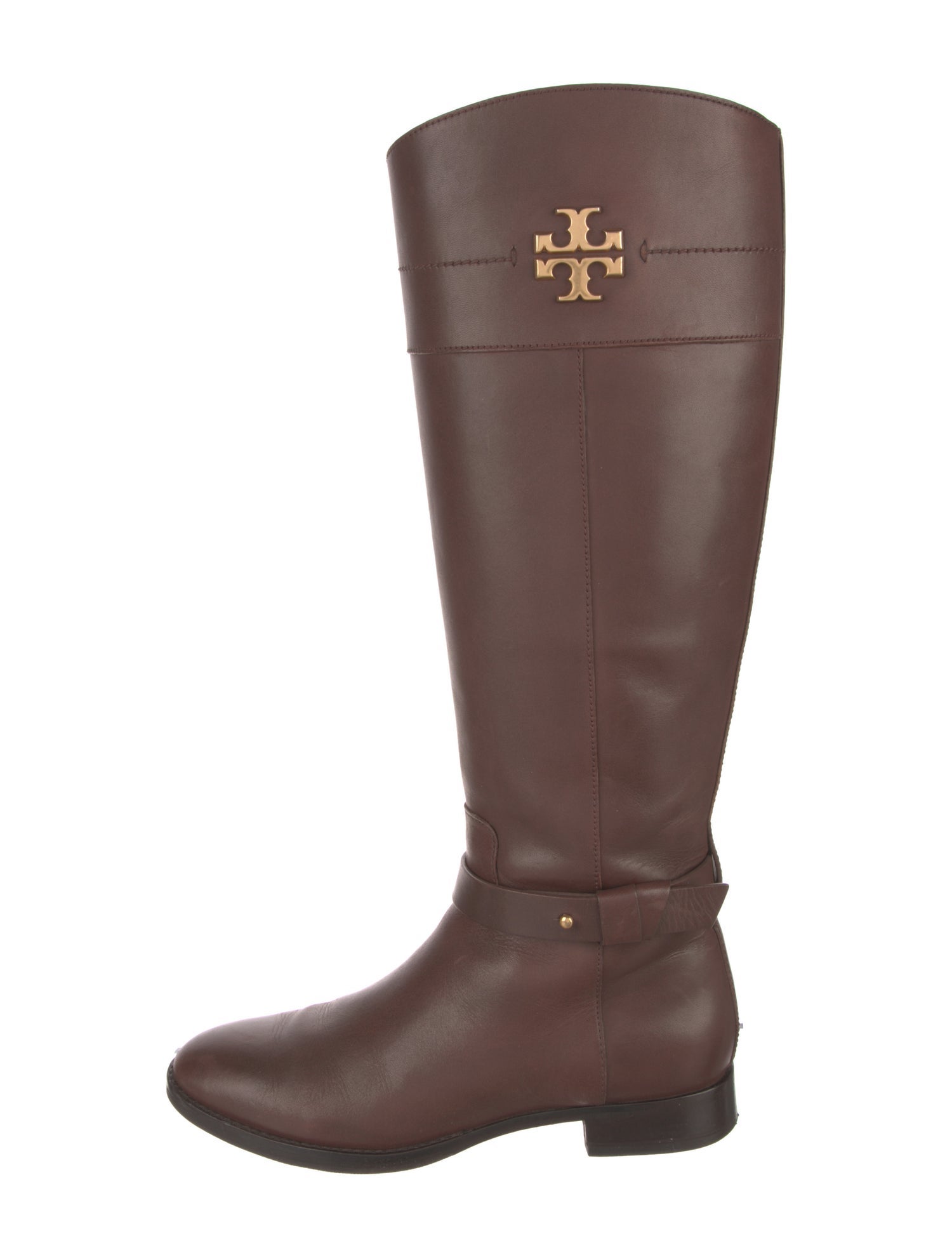 Tory Burch Leather Riding Boots