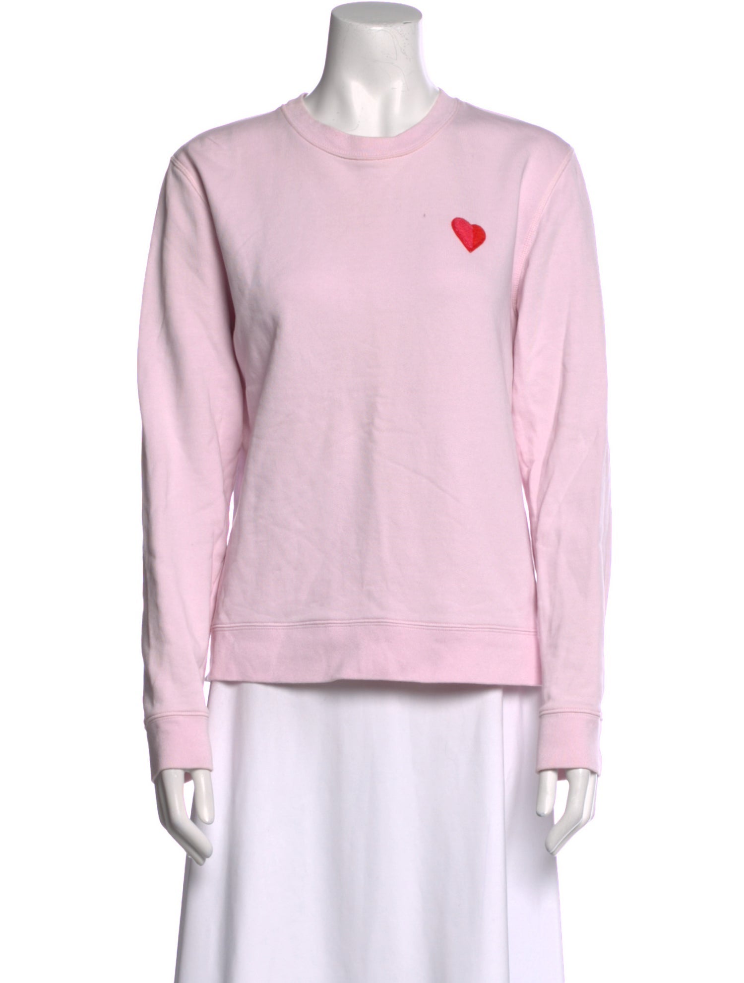 Tory Burch Crew Neck Long Sleeve Sweatshirt