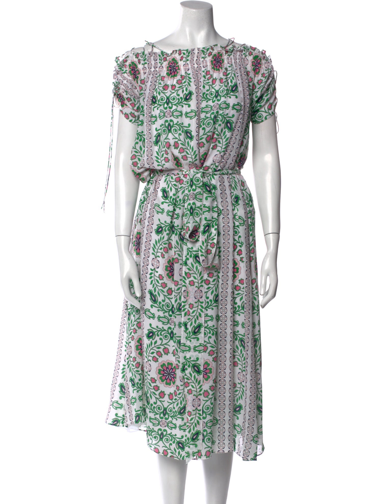 Tory Burch Silk Midi Length Dress