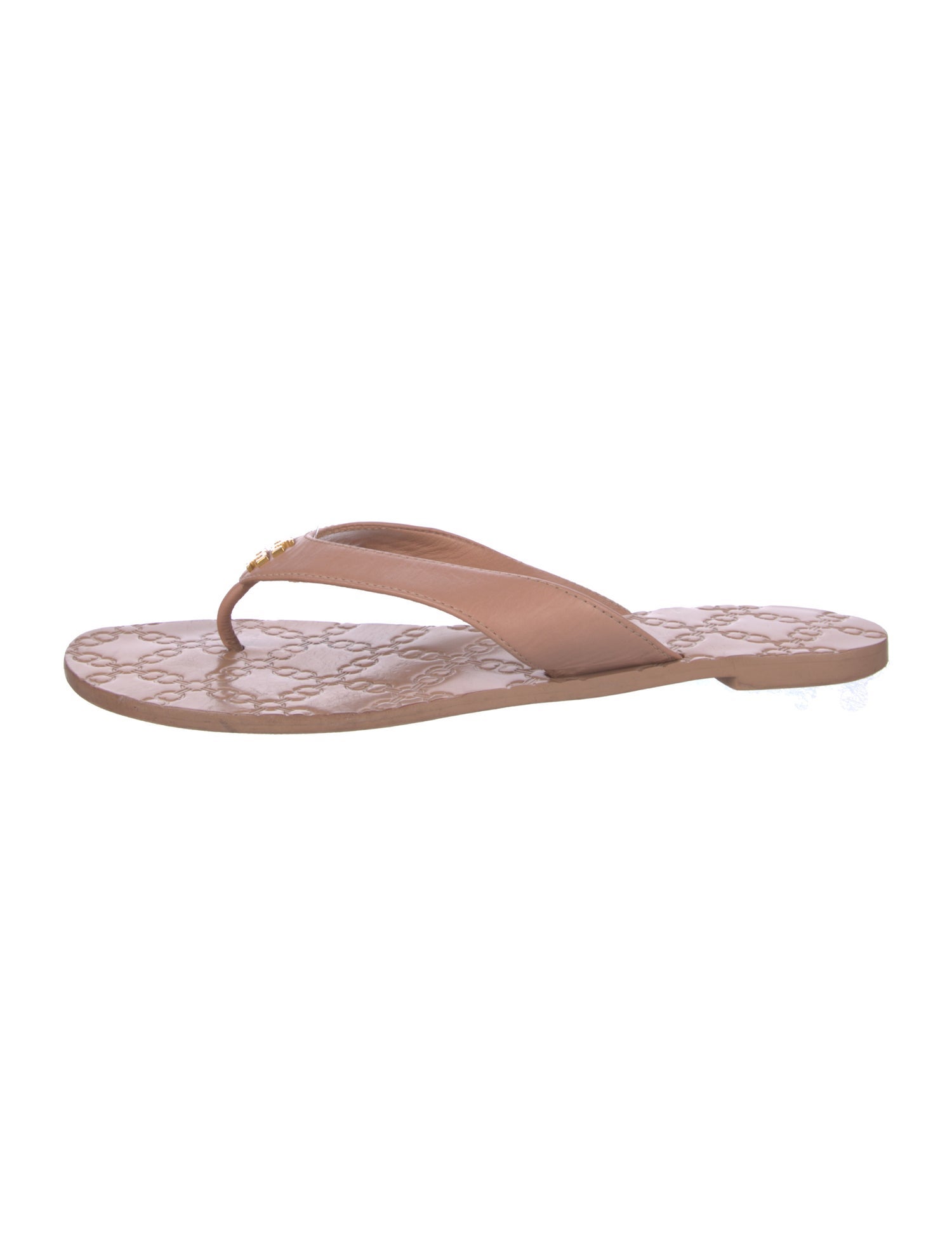 Tory Burch Leather Flip Flops