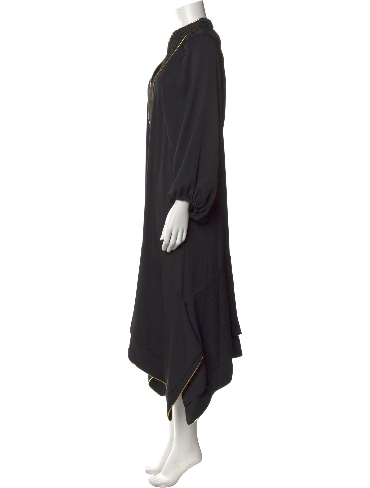 Tory Burch V-Neck Long Dress