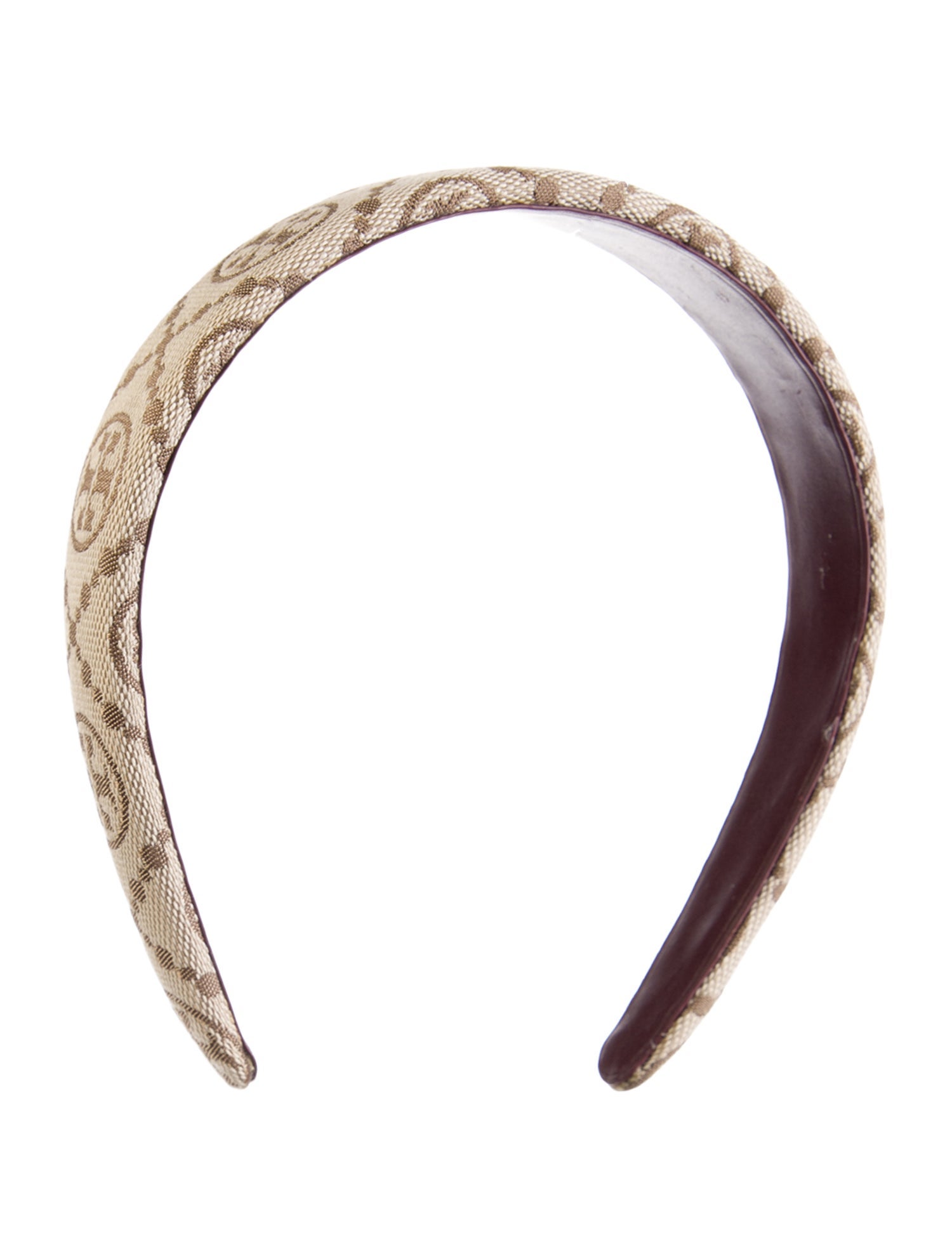 Tory Burch Pattern Print Canvas Hairband