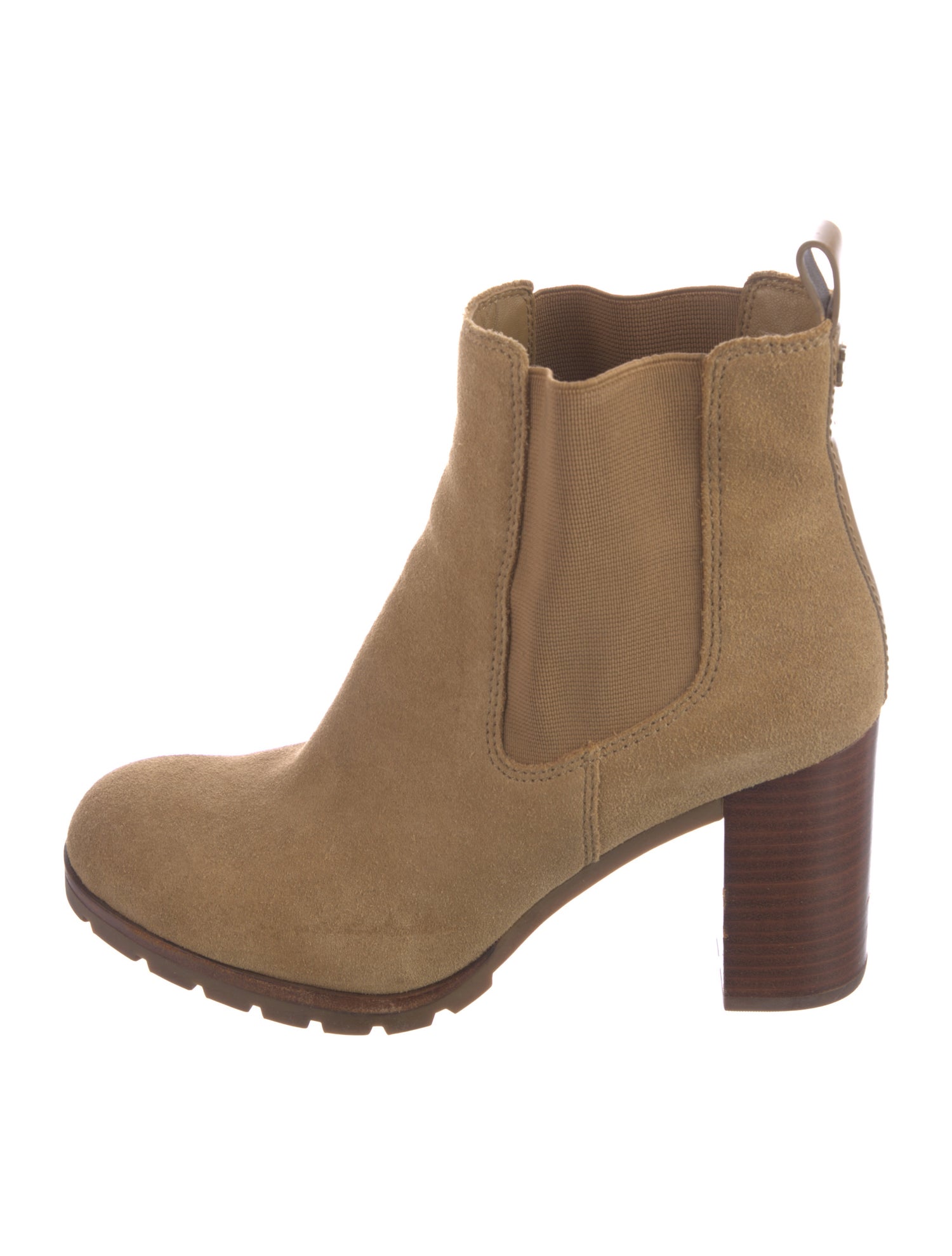 Tory Burch Suede Chelsea Boots