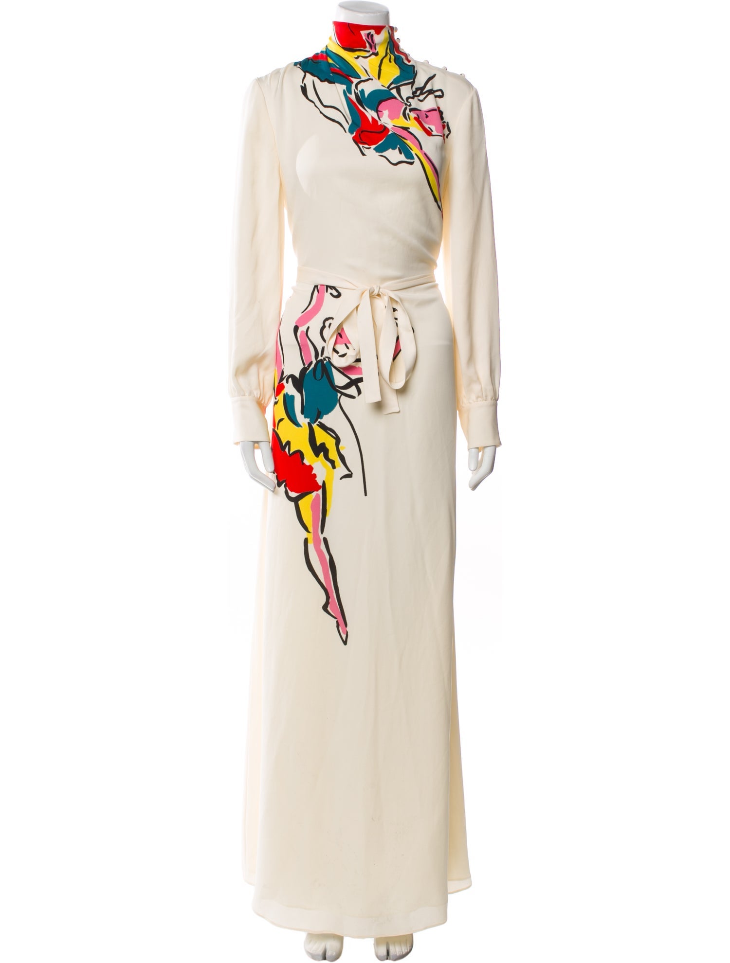 Tory Burch Silk Long Dress