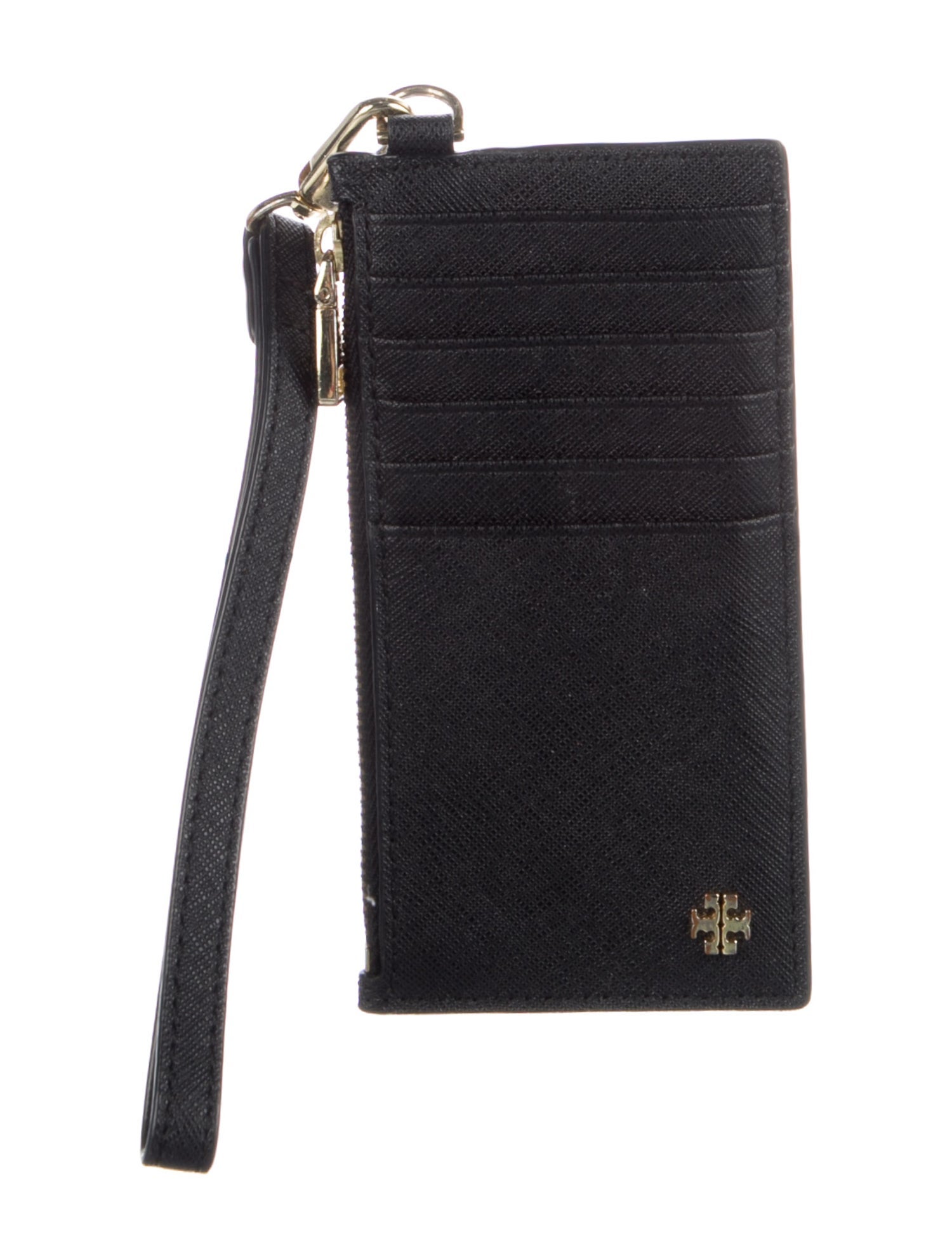 Tory Burch Leather Graphic Print Wristlet