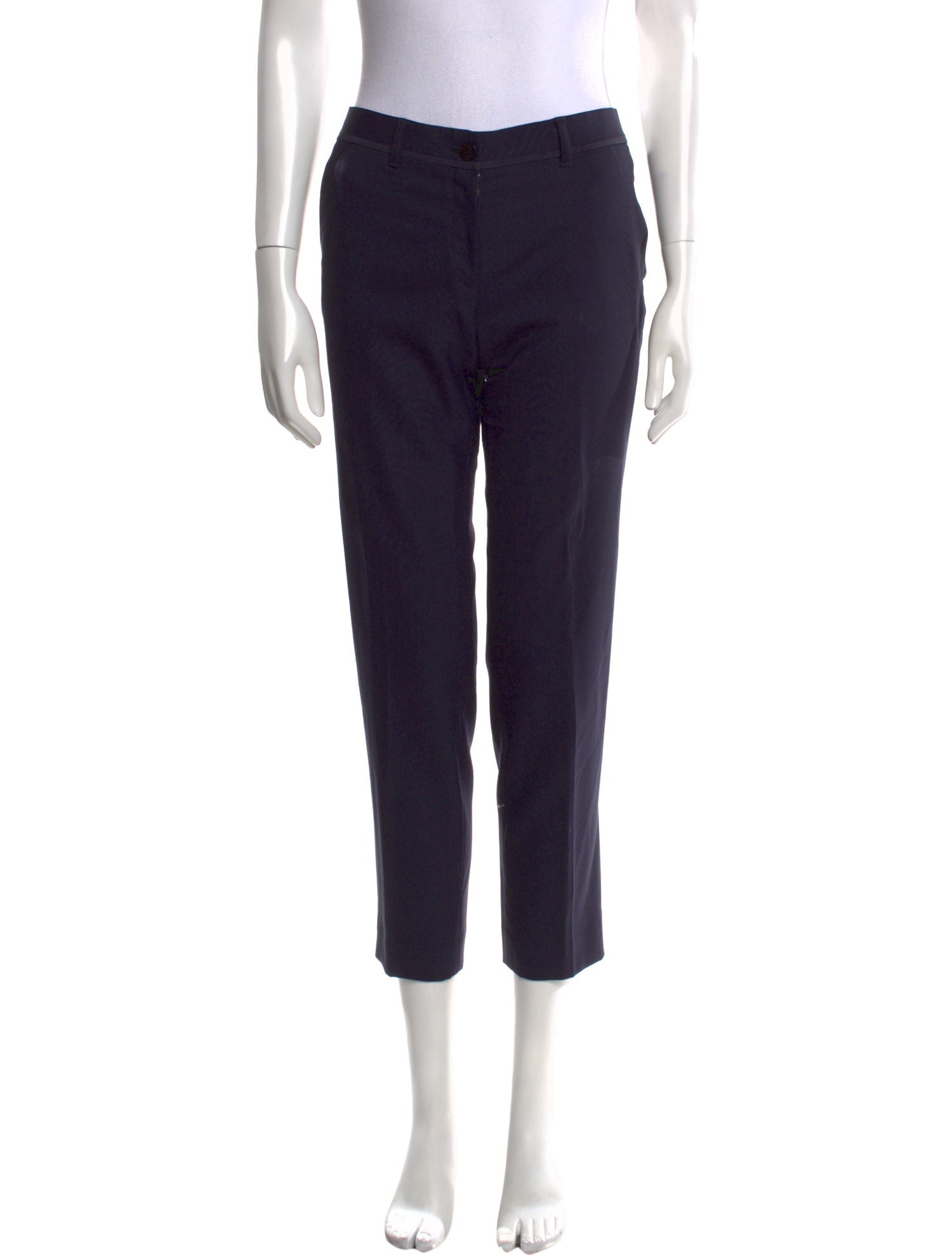 Tory Burch Wool Straight Leg Pants