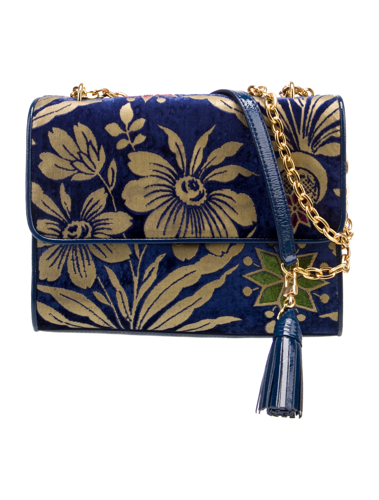 Tory Burch Velvet Crossbody Bag