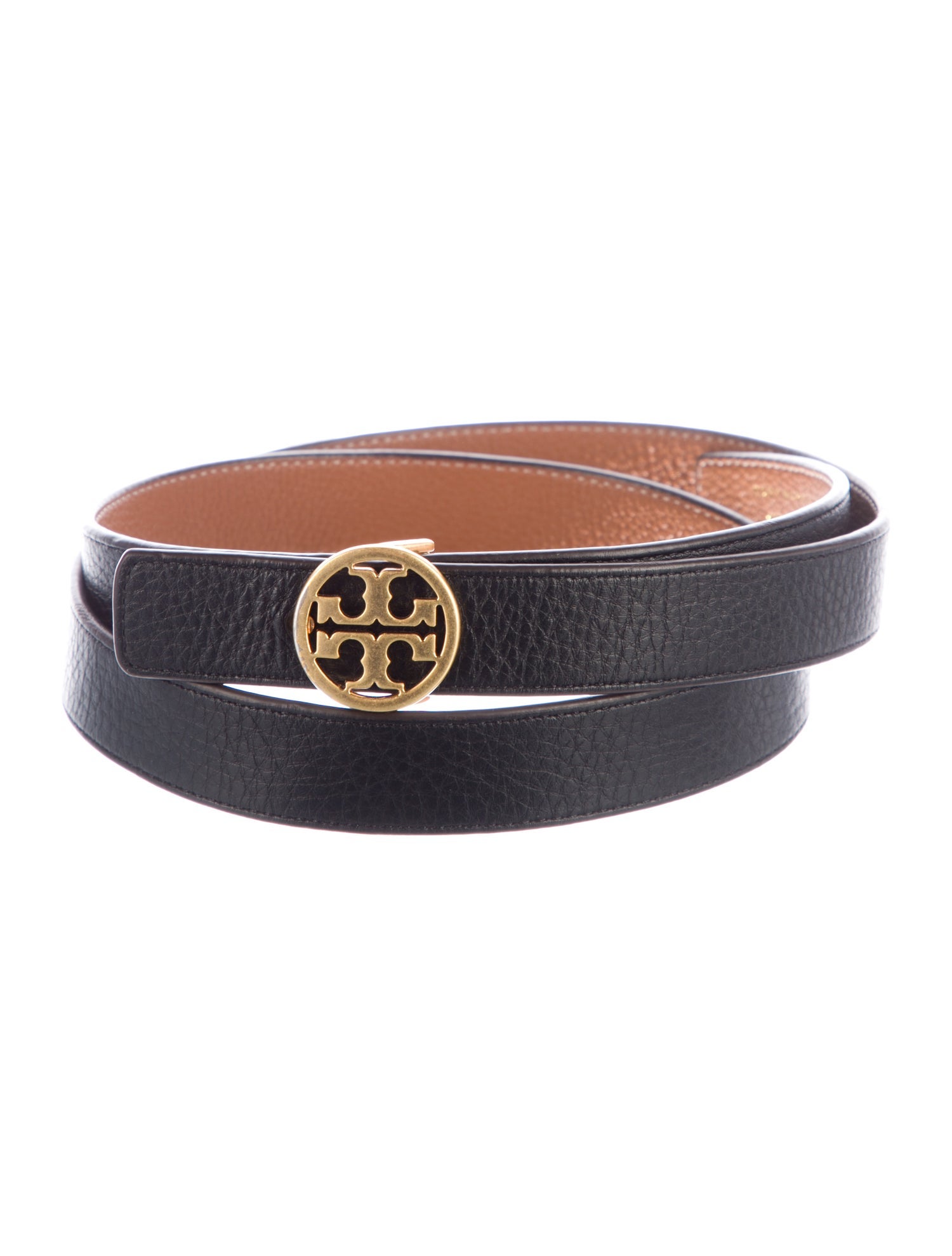 Tory Burch Wide Leather Belt