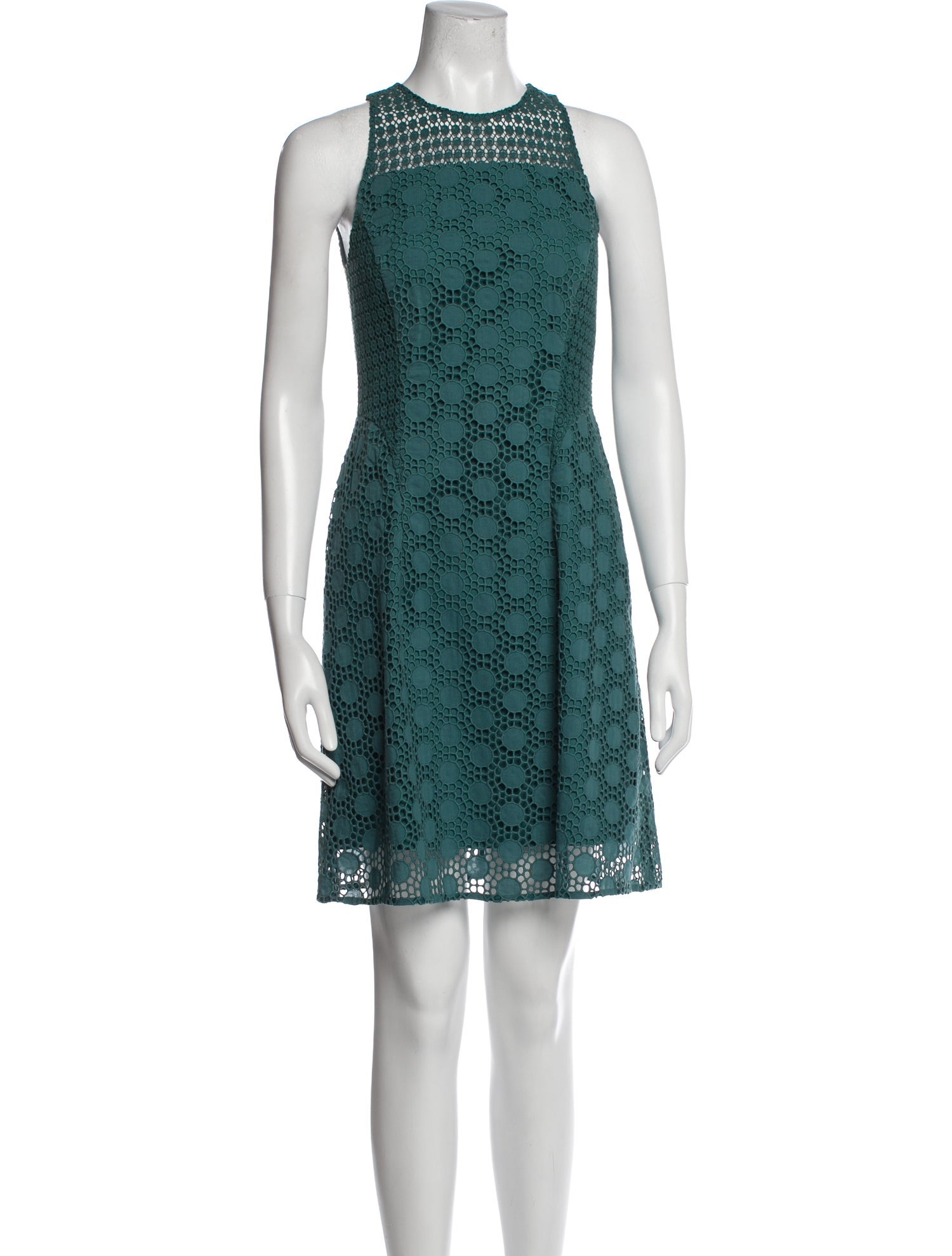 Tory Burch Lace Pattern Mini Dress