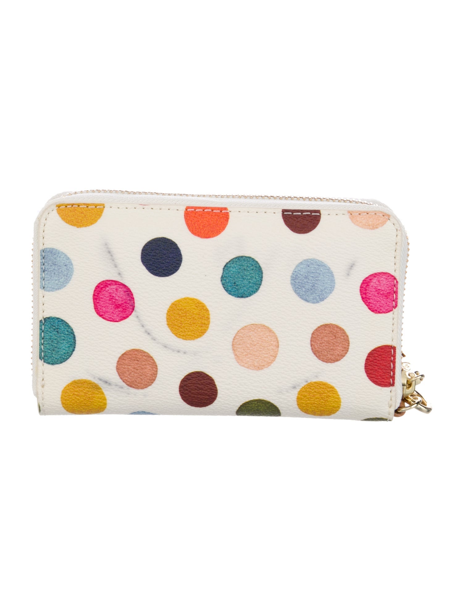 Tory Burch Polka Dot Print Wristlet
