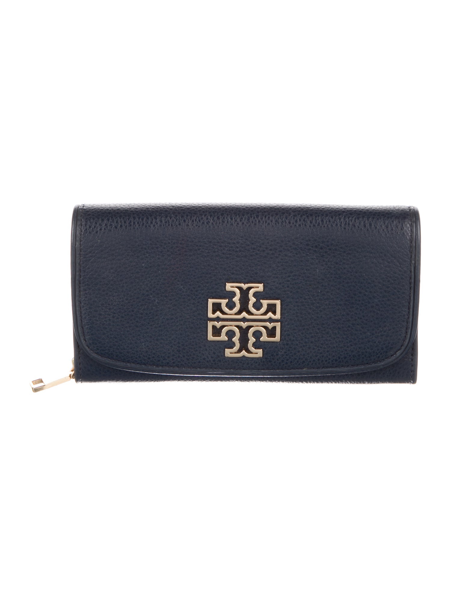 Tory Burch Leather Continental Wallet