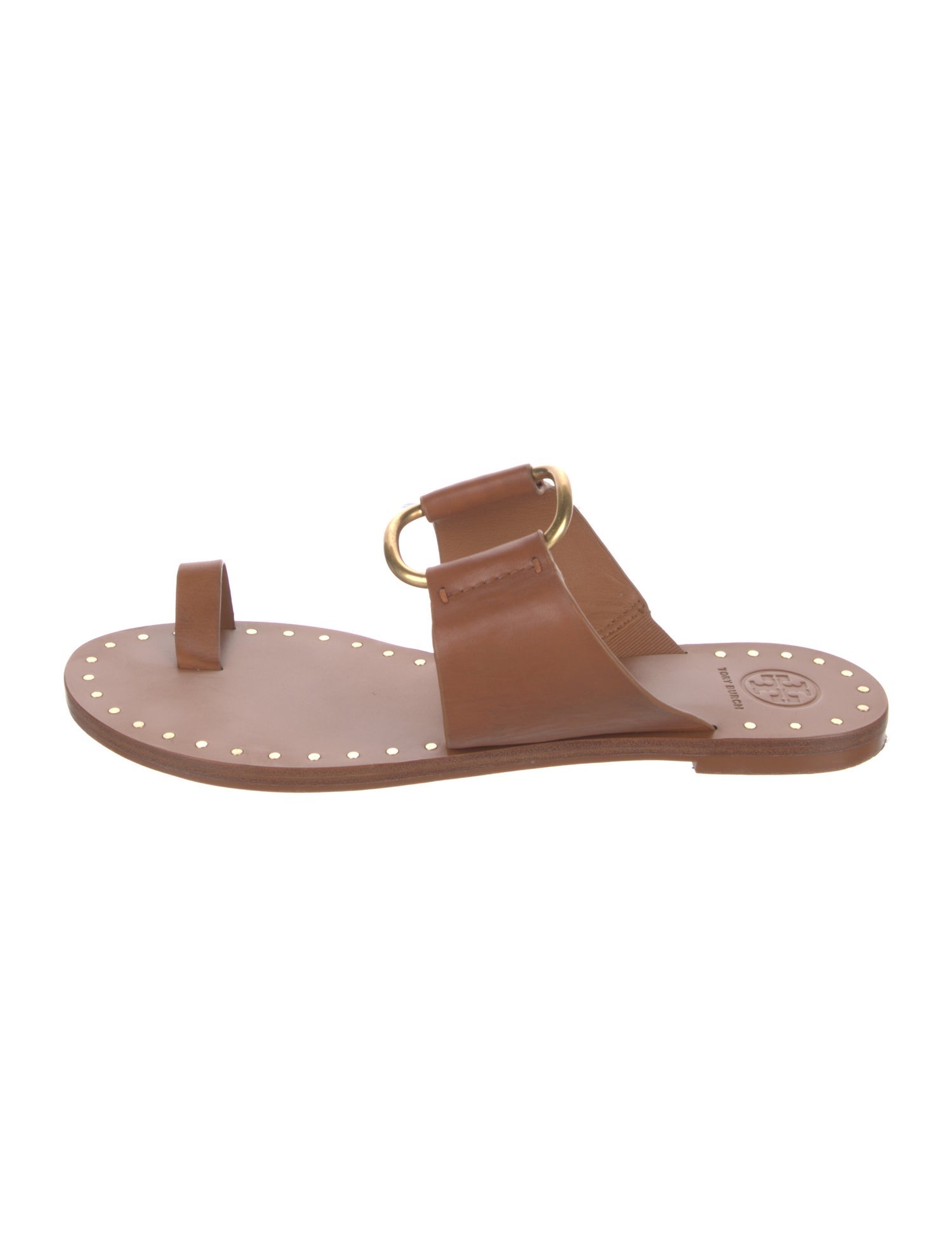 Tory Burch Leather Slides