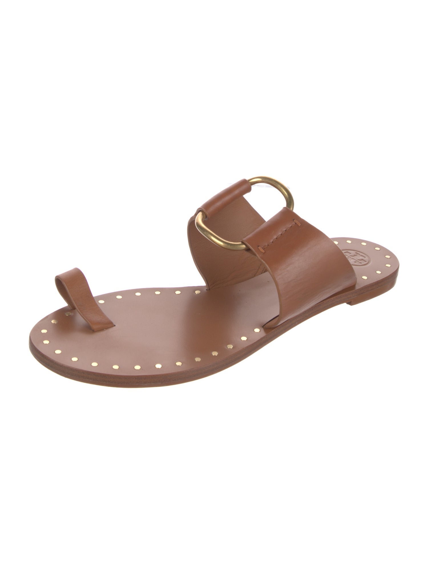 Tory Burch Leather Slides