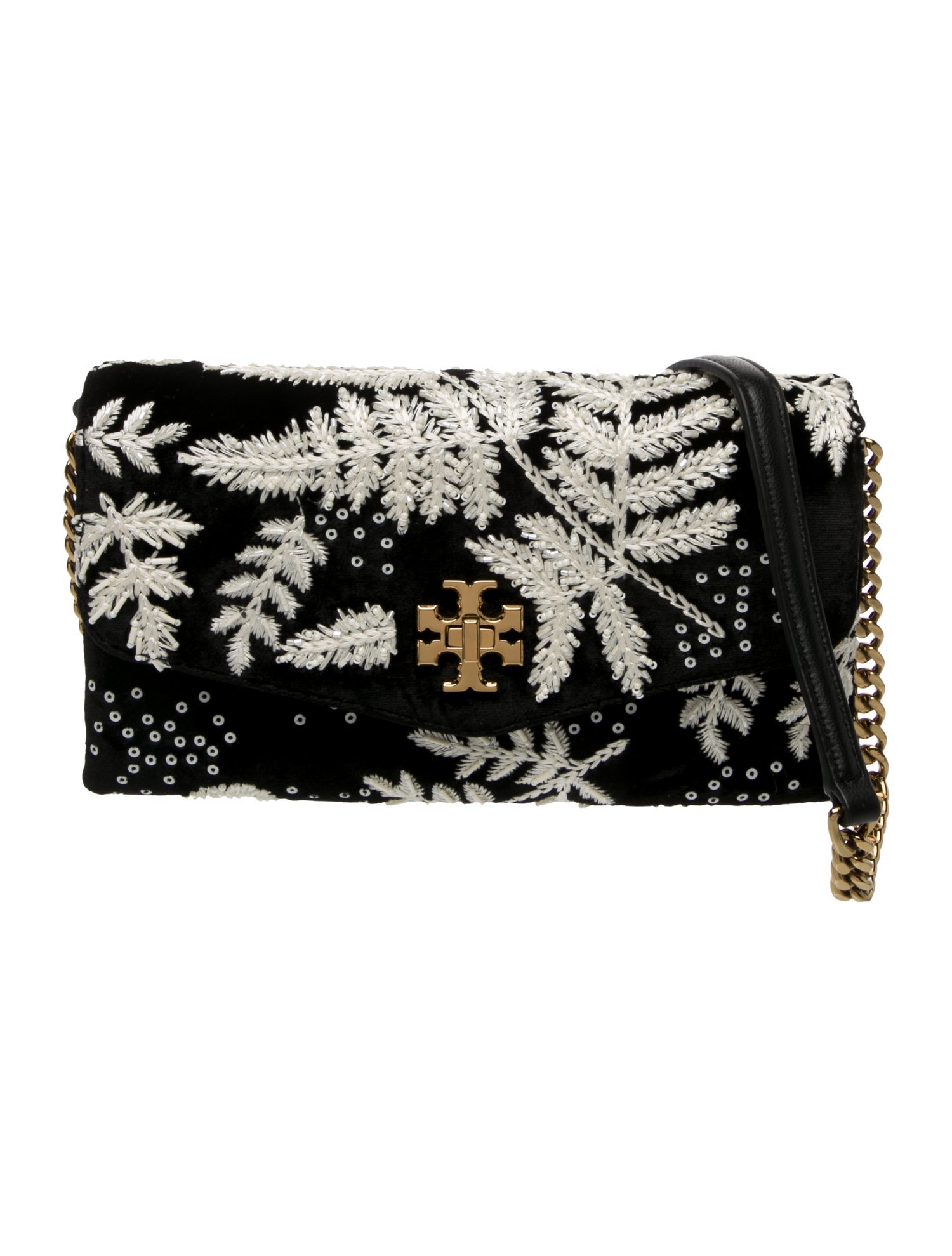 Tory Burch Velvet Clutch