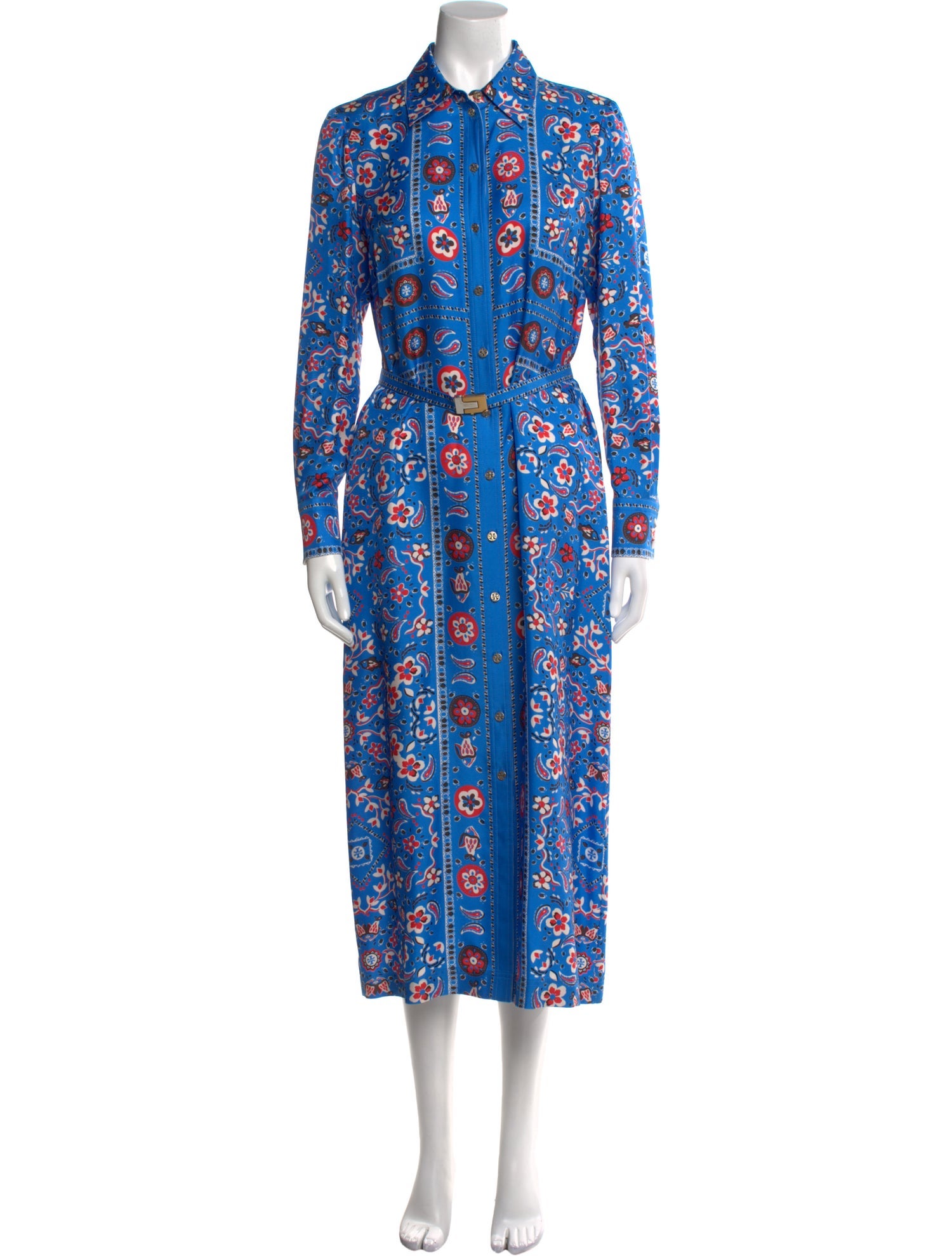 Tory Burch Silk Long Dress w/ Tags
