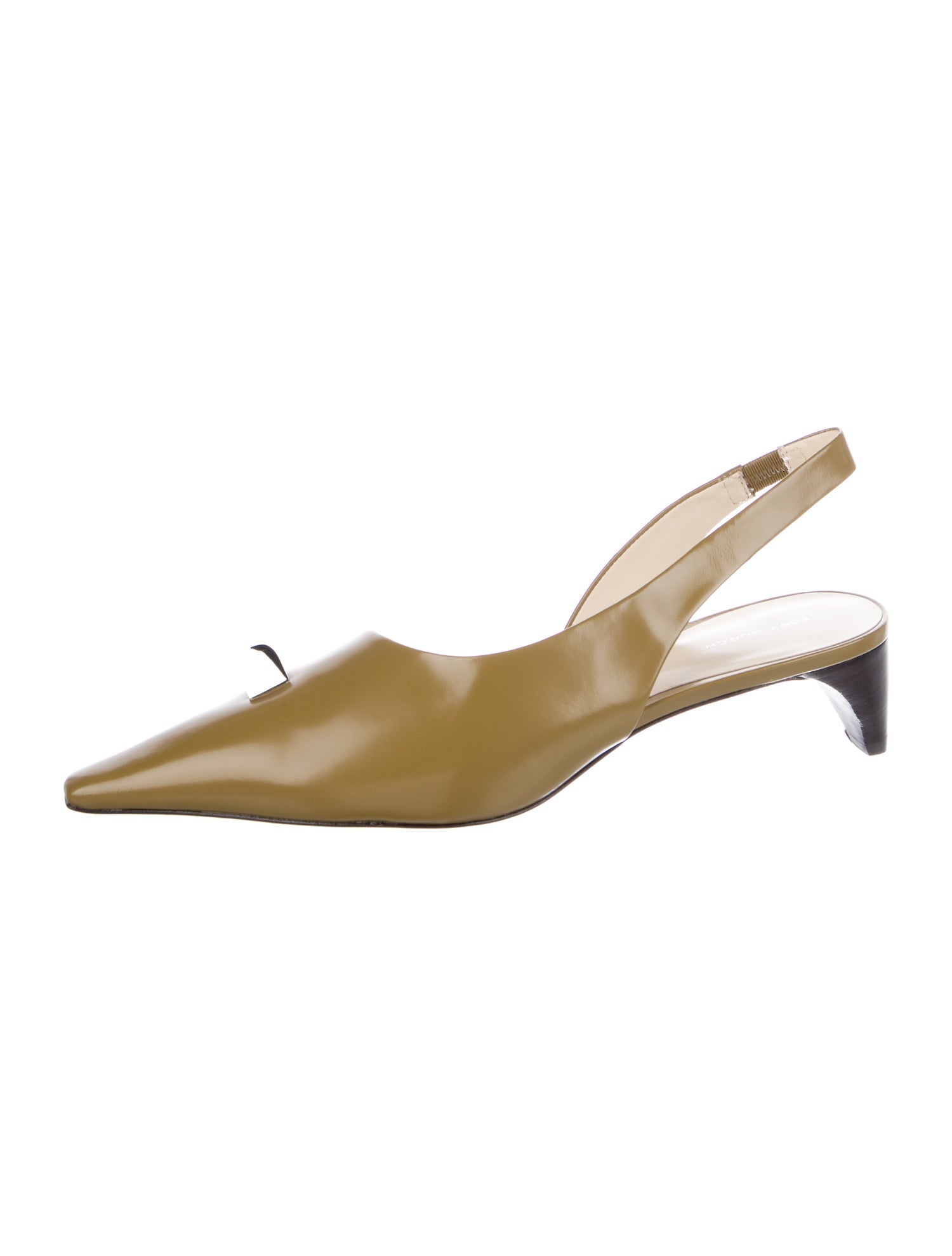 Tory Burch Patent Leather Slingback Pumps