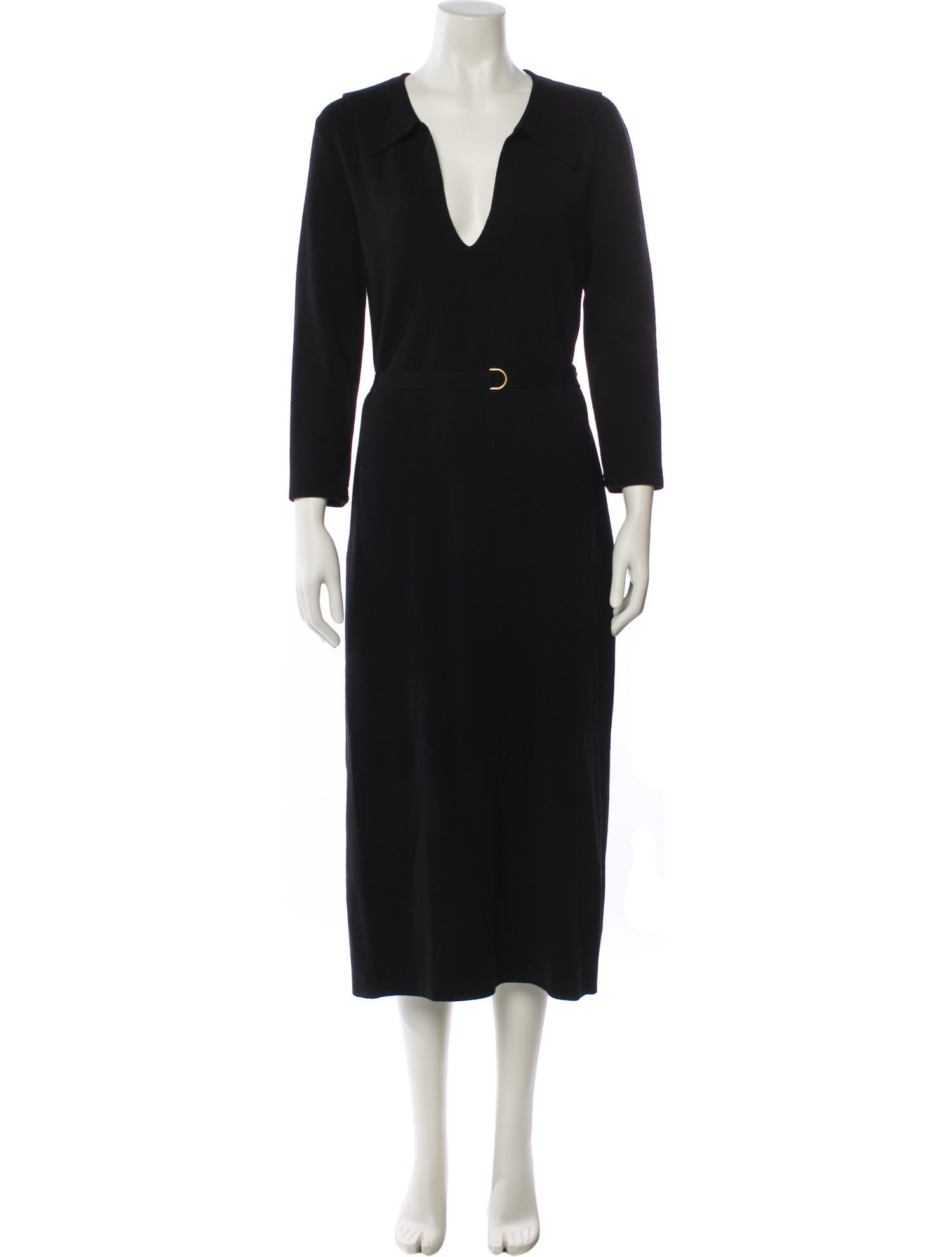 Tory Burch V-Neck Long Dress