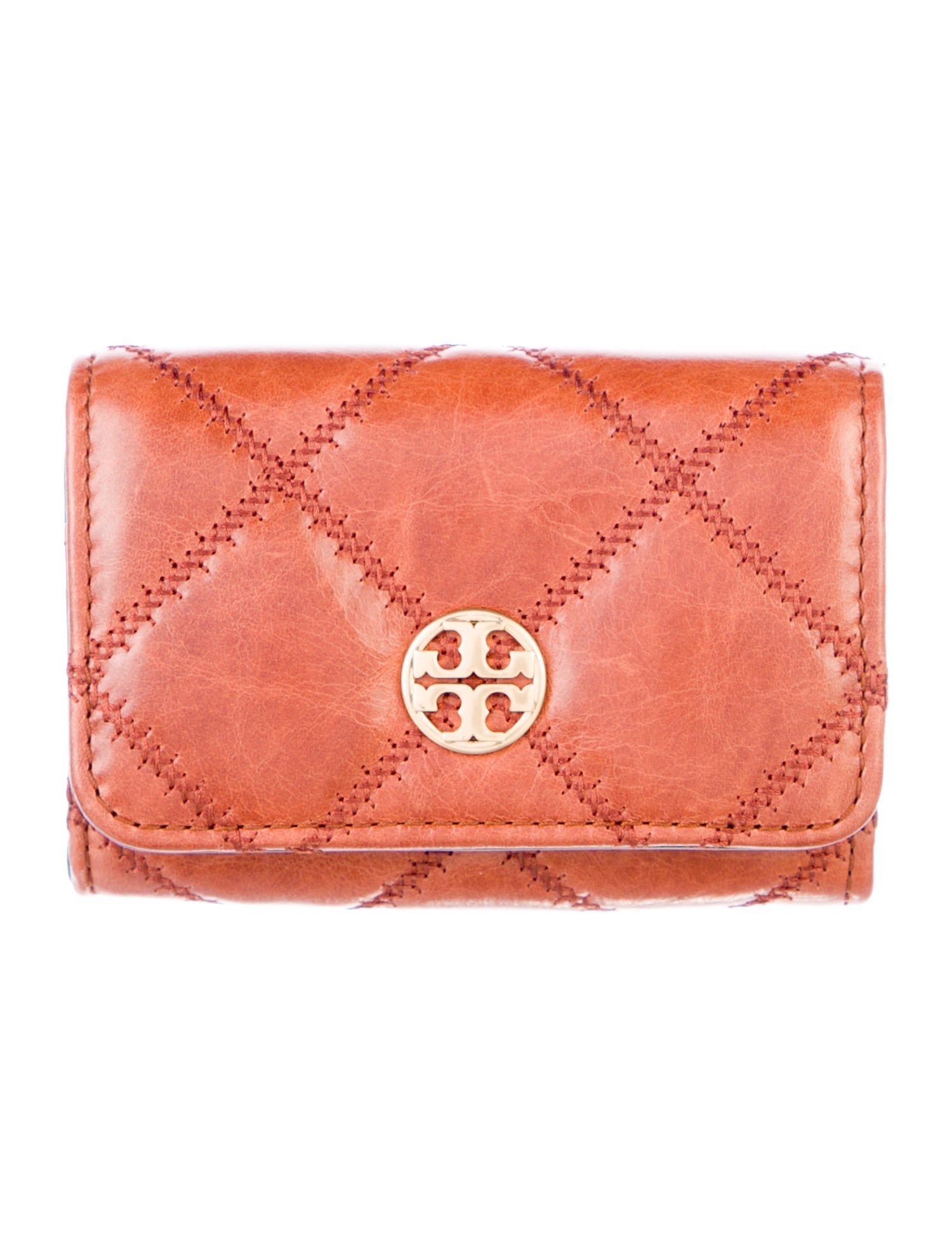Tory Burch Leather Compact Wallet