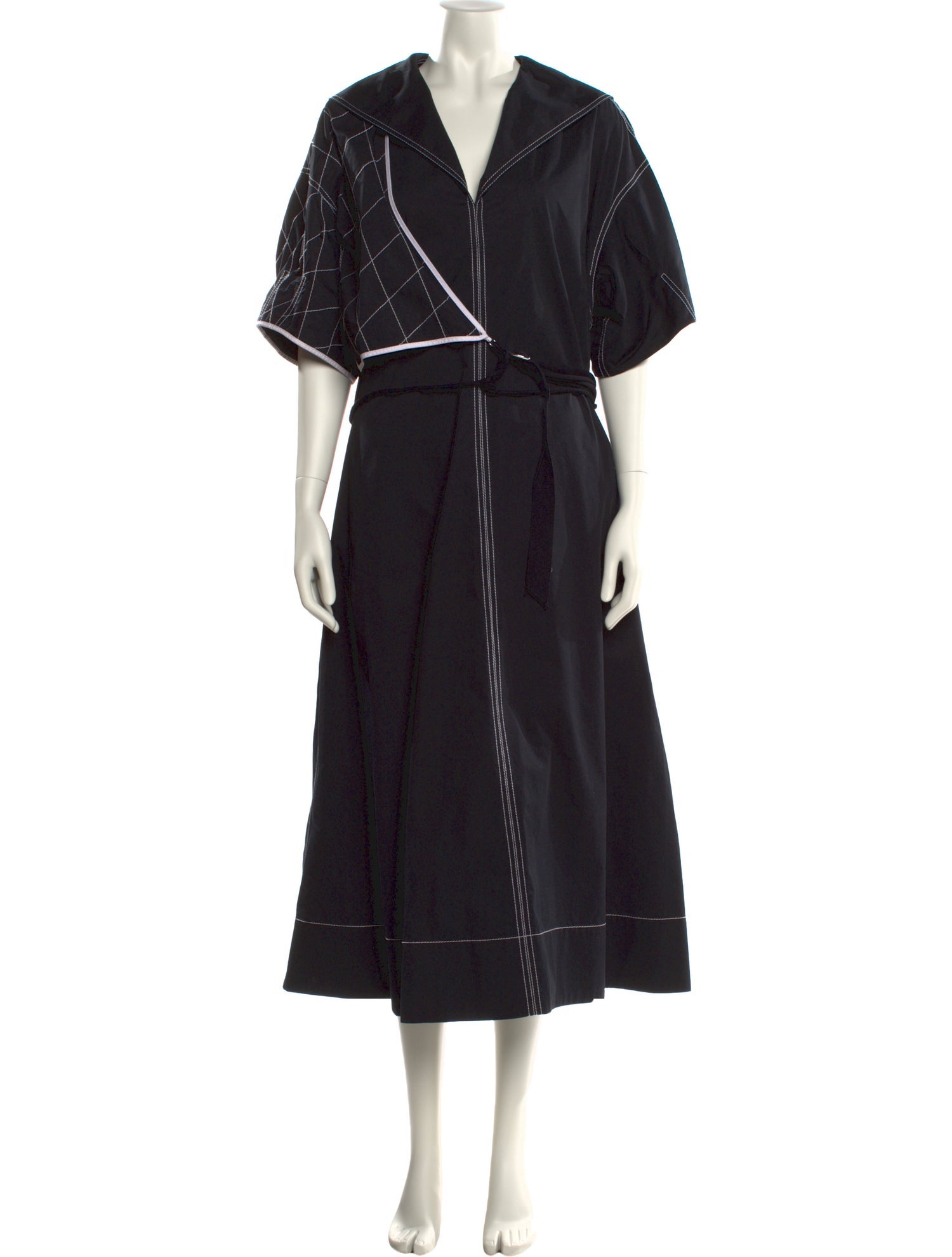 Tory Burch V-Neck Long Dress