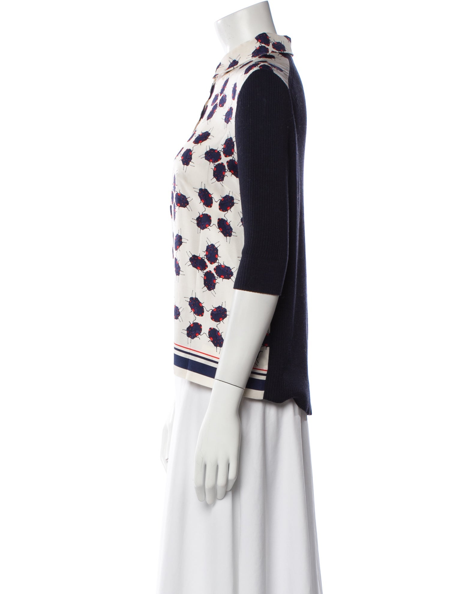 Tory Burch Silk Printed Top