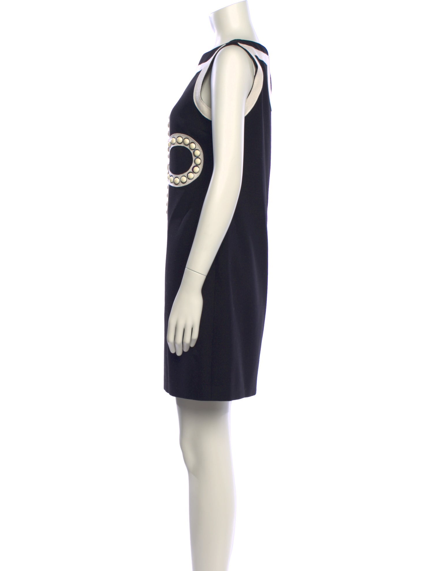 Tory Burch Colorblock Pattern Mini Dress