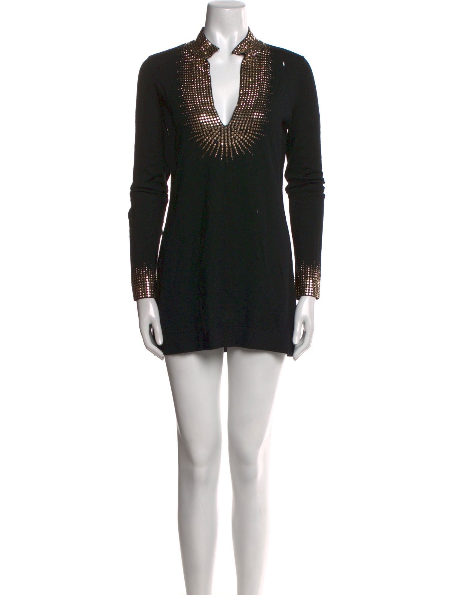 Tory Burch Merino Wool Mini Dress