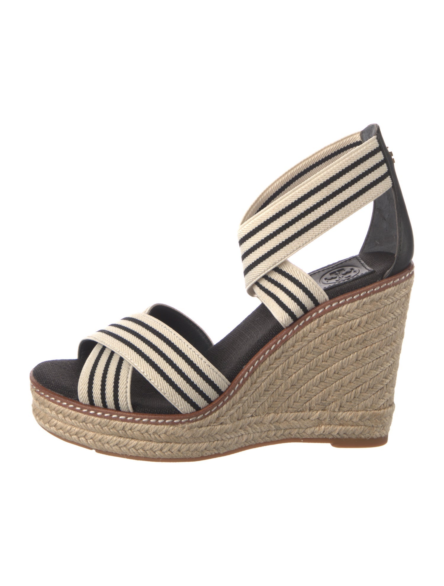 Tory Burch Striped Espadrilles