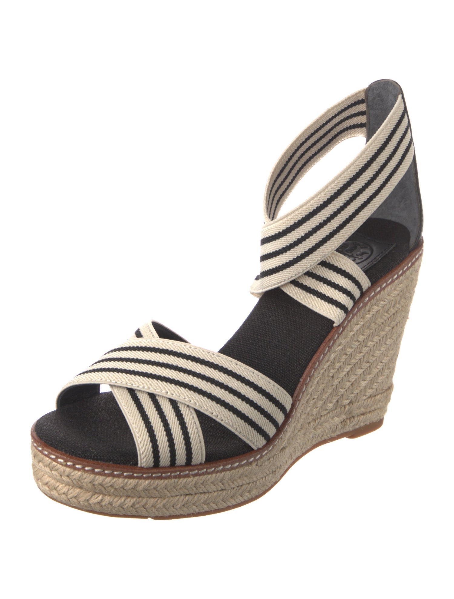 Tory Burch Striped Espadrilles