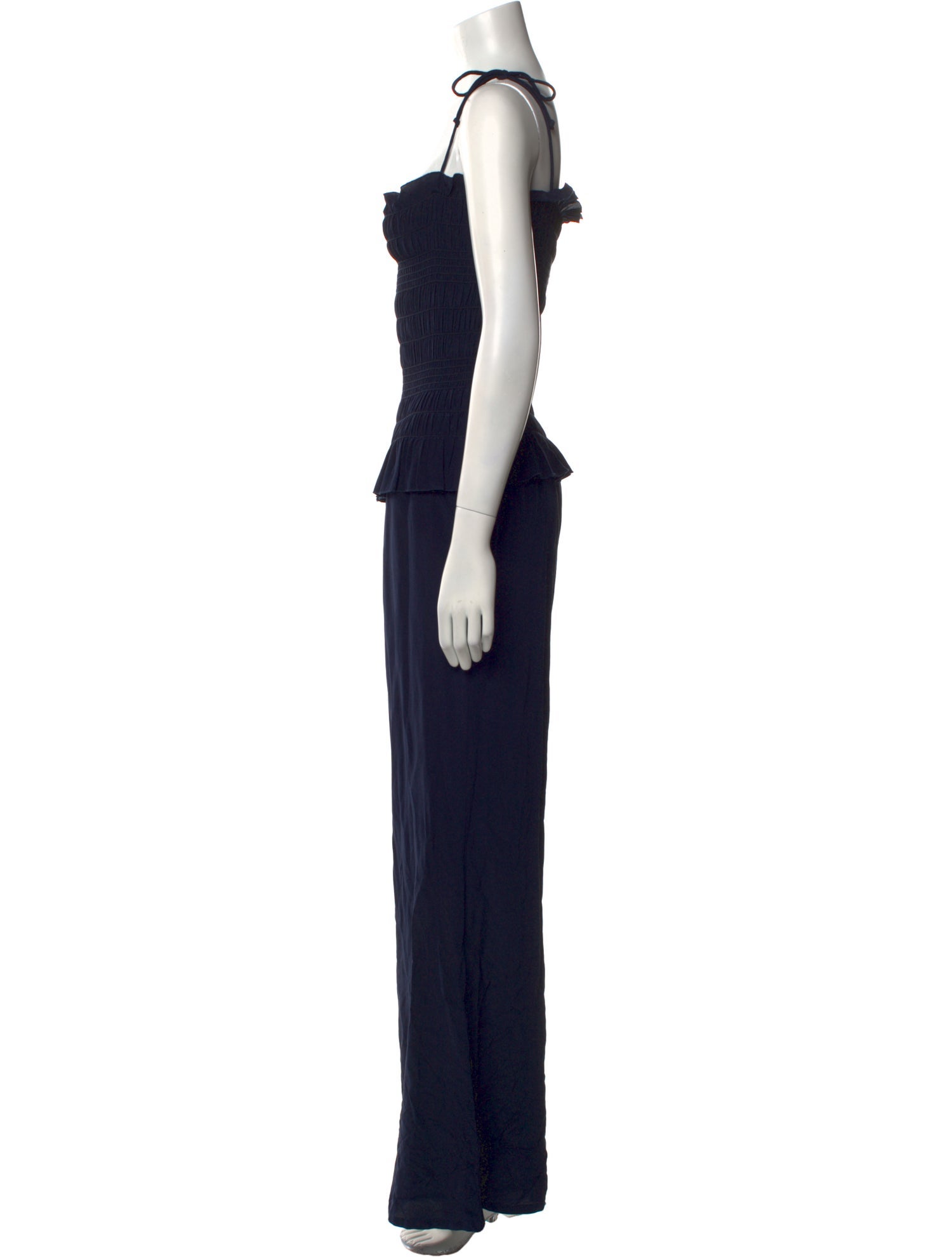 Tory Burch Silk Square Neckline Jumpsuit w/ Tags