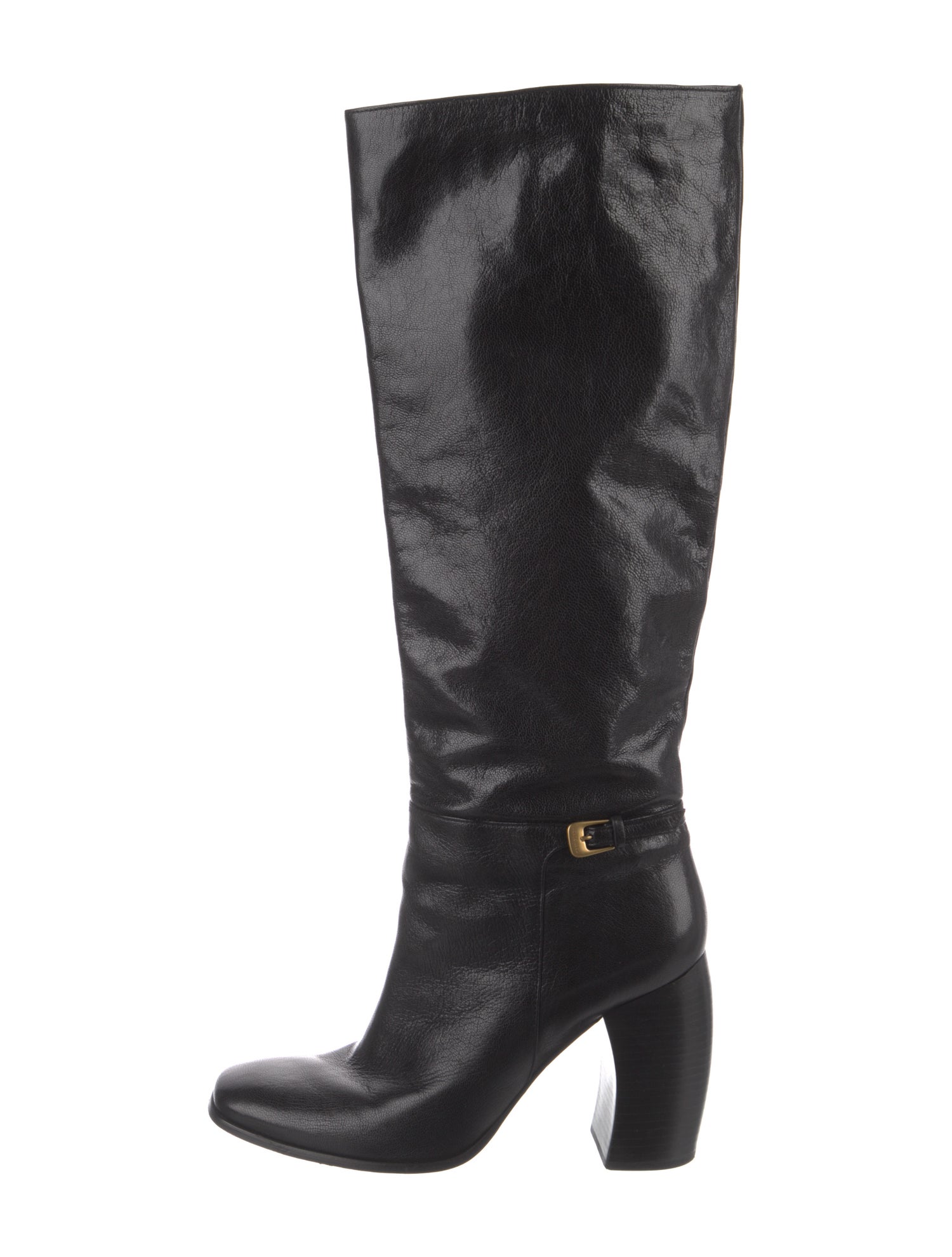 Tory Burch Leather Riding Boots