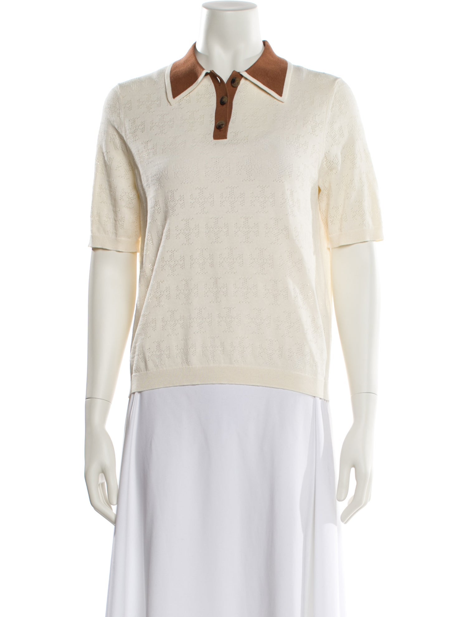 Tory Burch Short Sleeve Polo