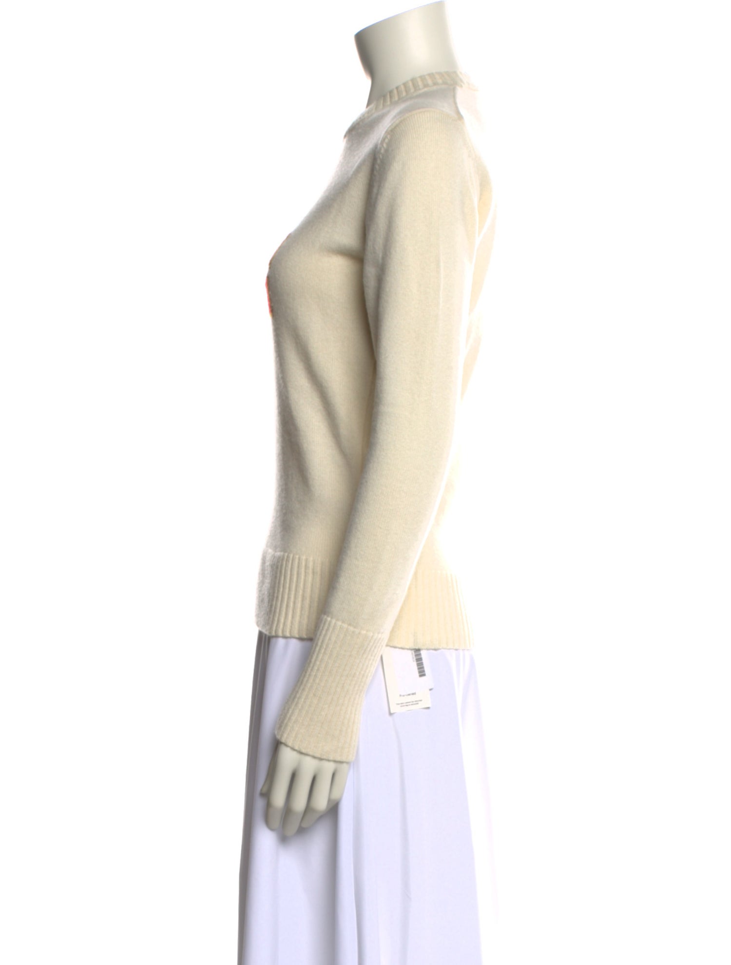 Tory Burch Cashmere Graphic Print Sweater