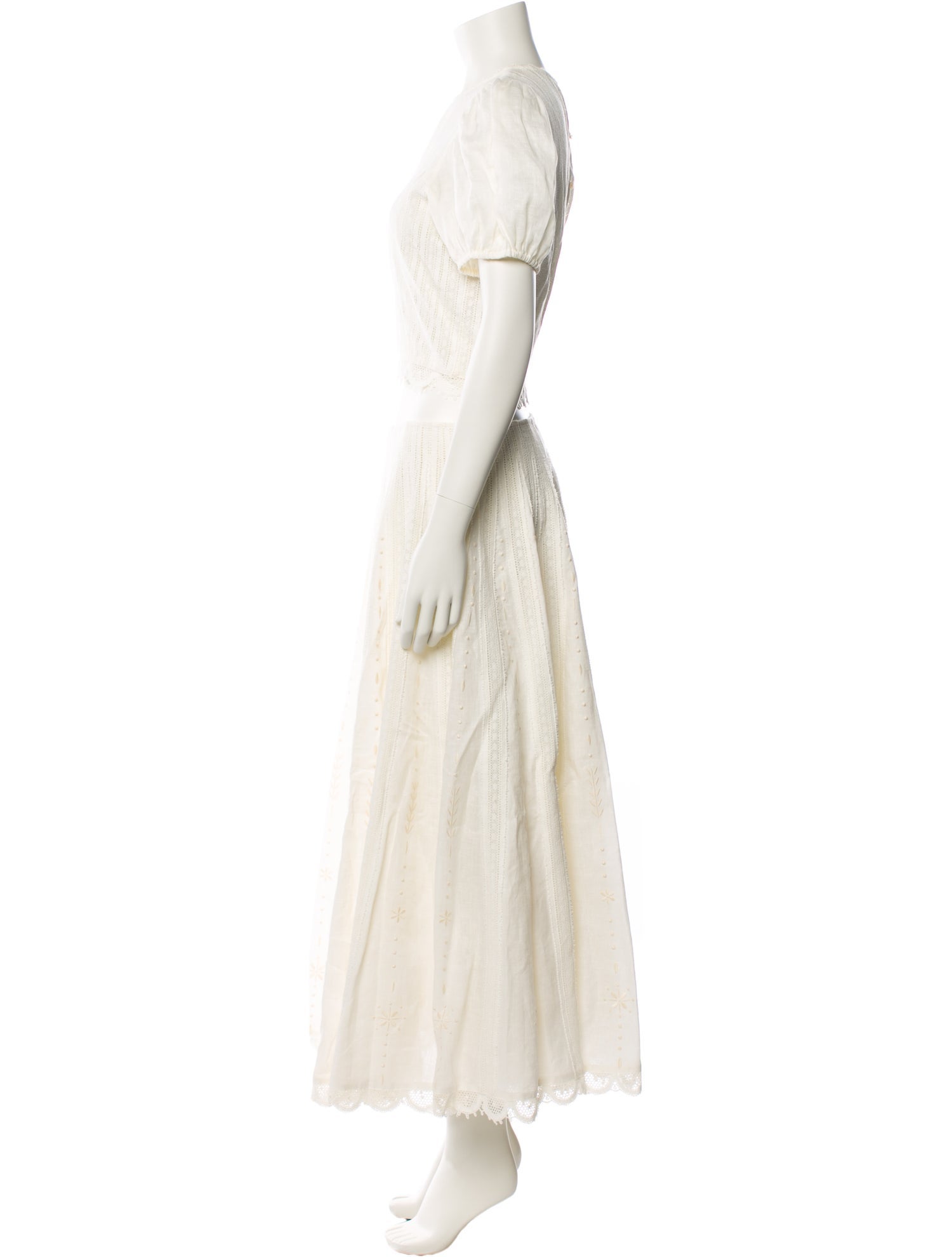 Tory Burch Linen Skirt Set