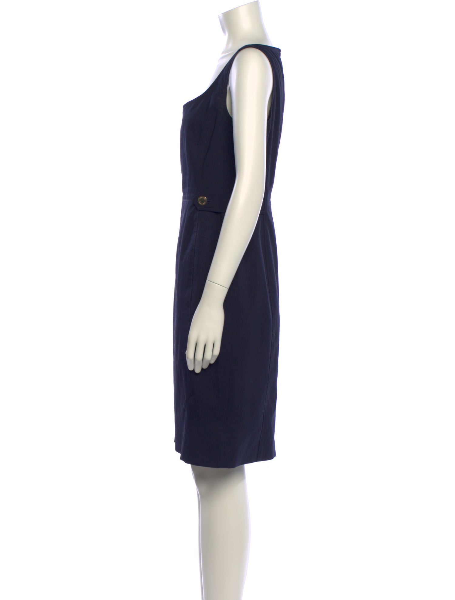 Tory Burch Square Neckline Knee-Length Dress