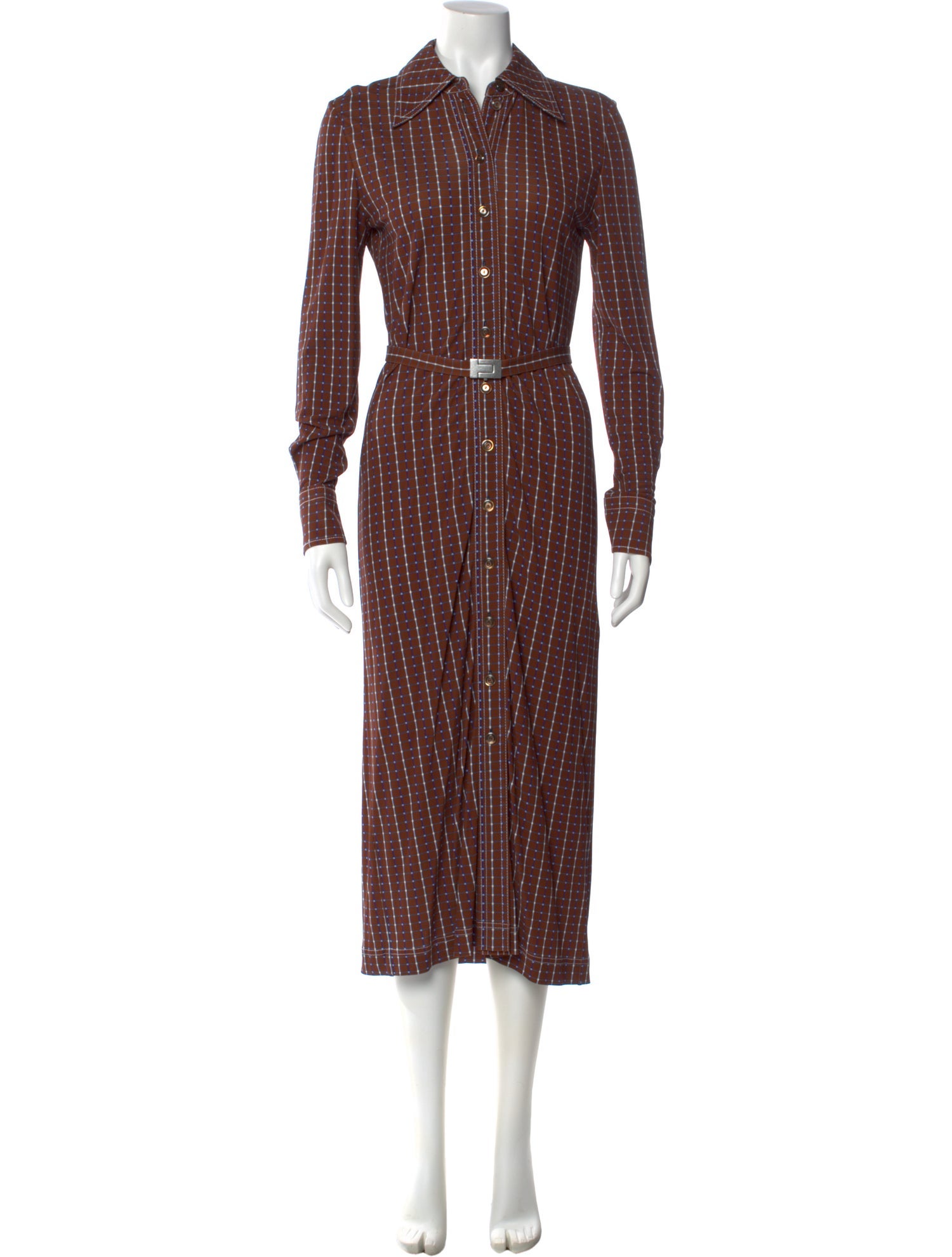 Tory Burch Striped Long Dress