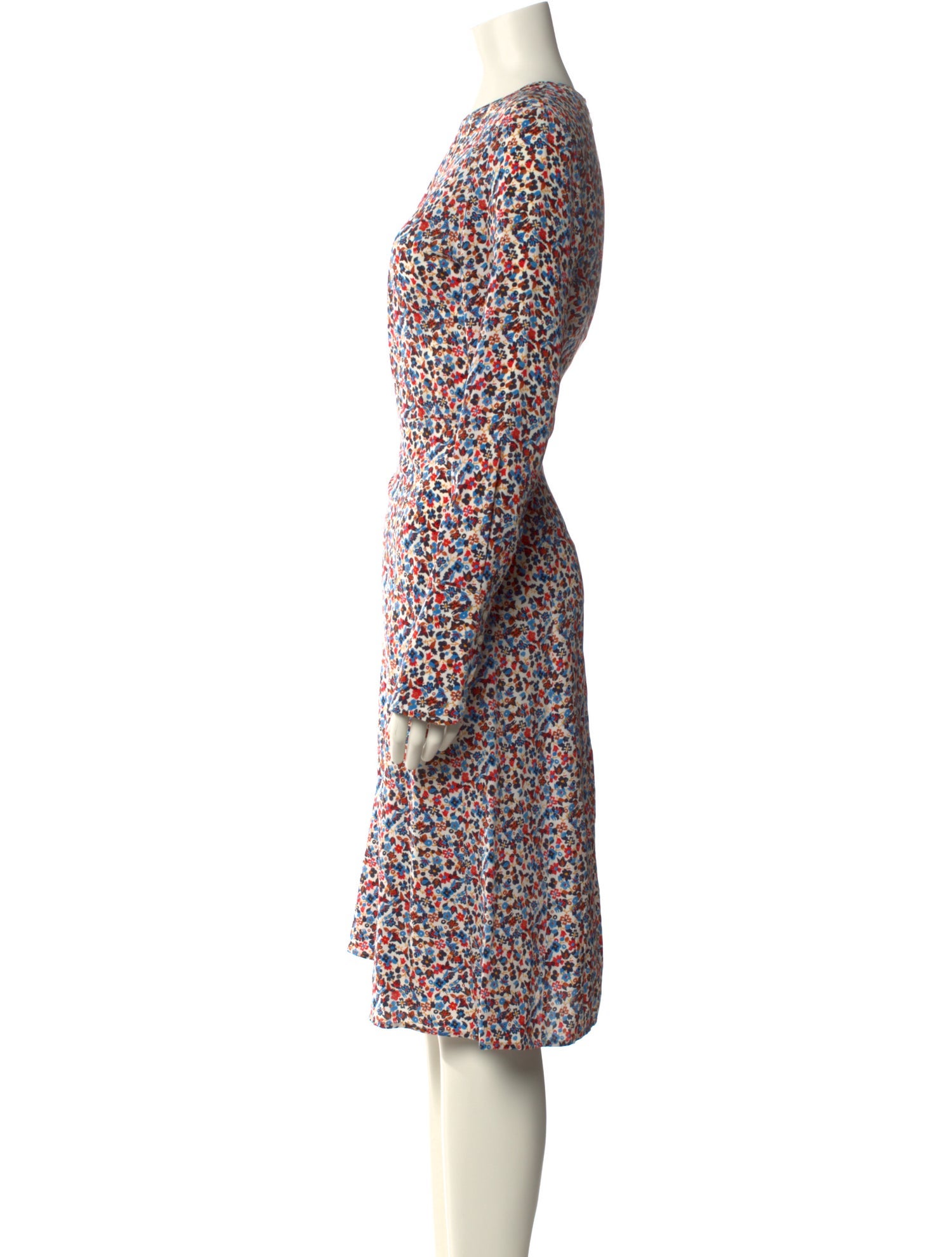 Tory Burch Silk Midi Length Dress