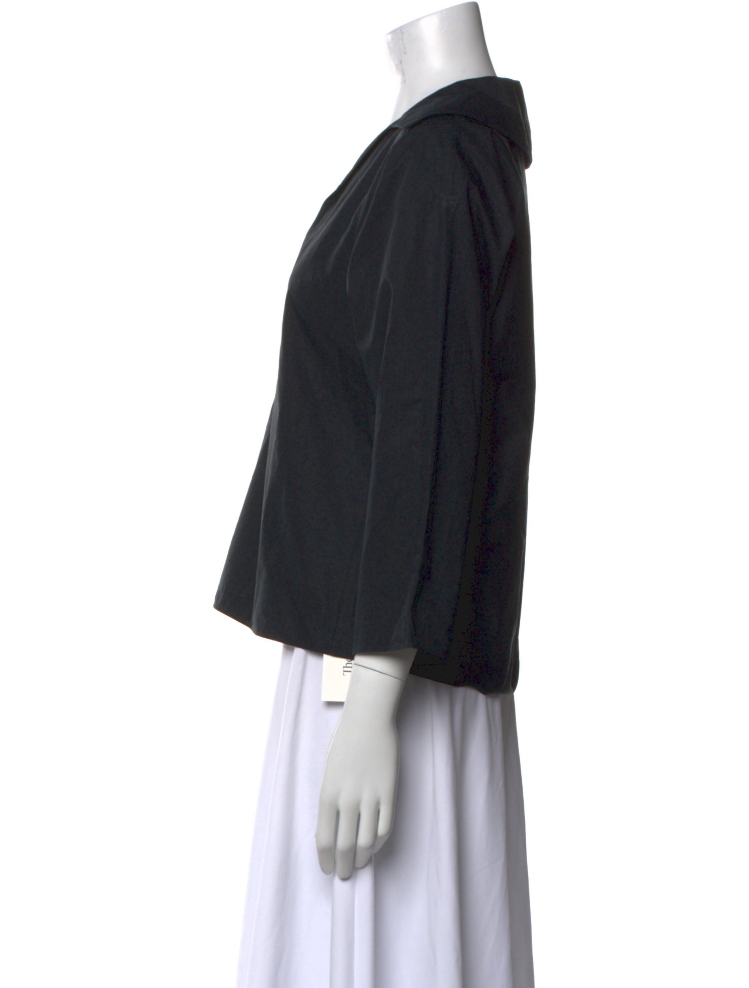 Tory Burch V-Neck Three-Quarter Sleeve Blouse