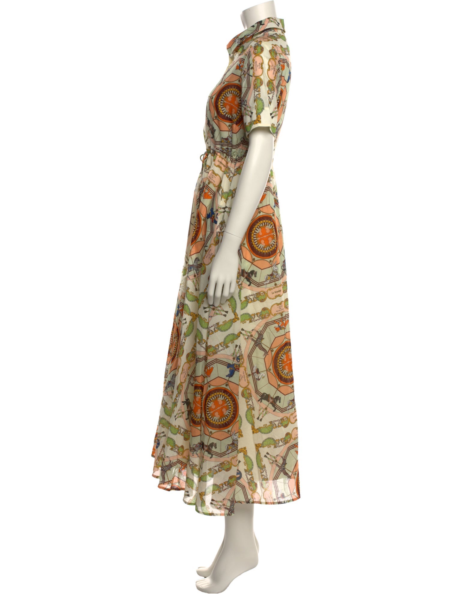 Tory Burch Paisley Print Long Dress