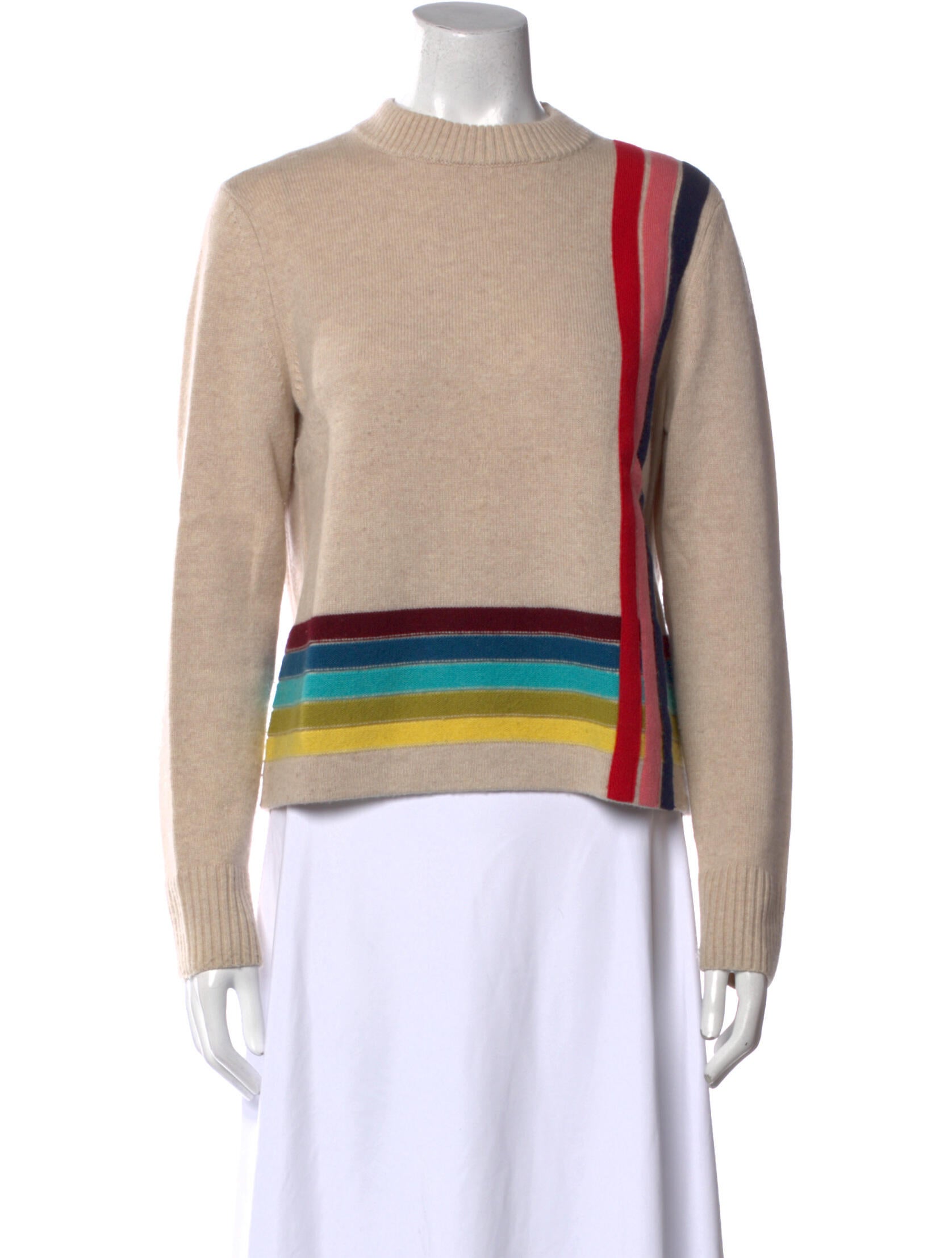 Tory Burch Wool Striped Sweater