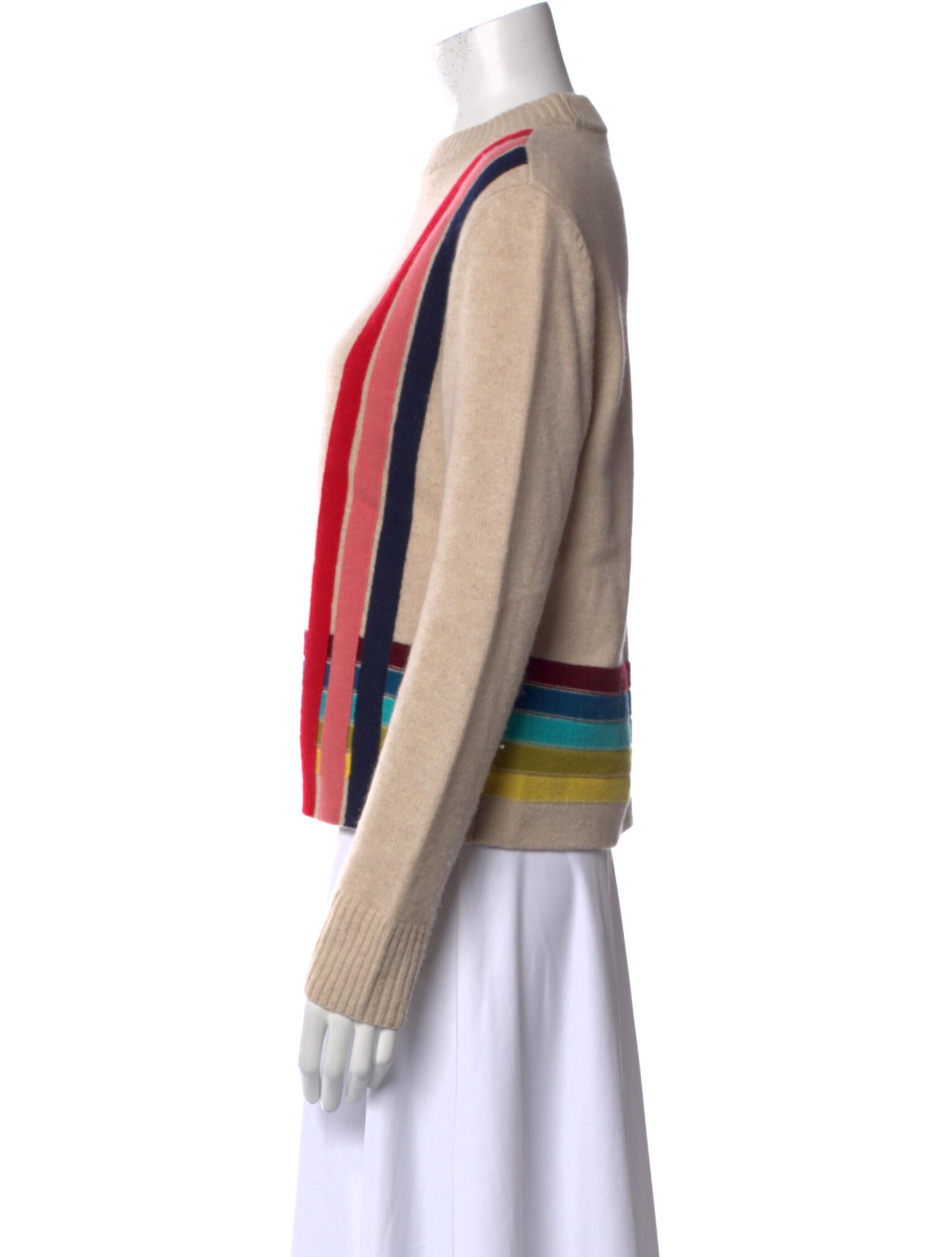 Tory Burch Wool Striped Sweater