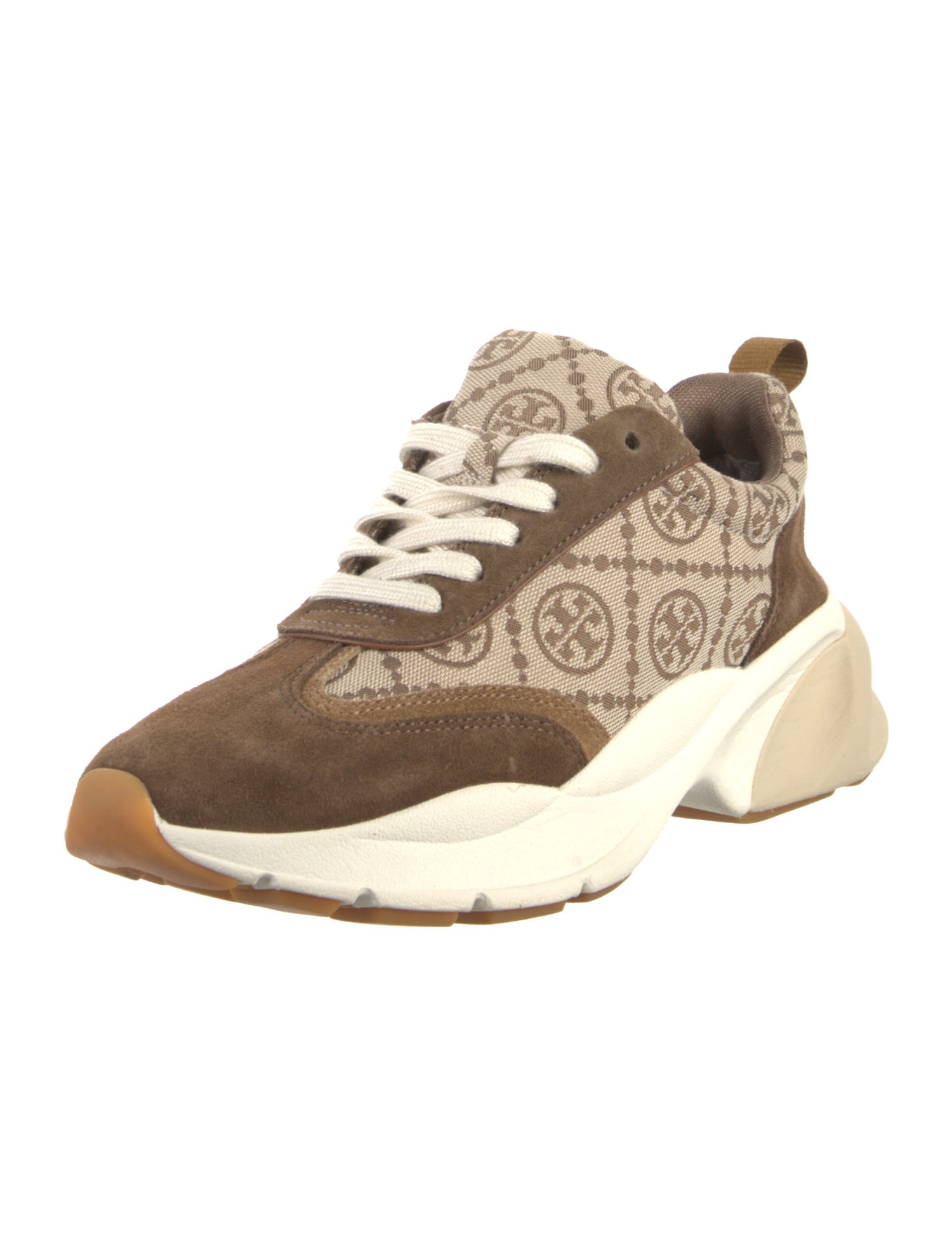 Tory Burch Suede Printed Sneakers