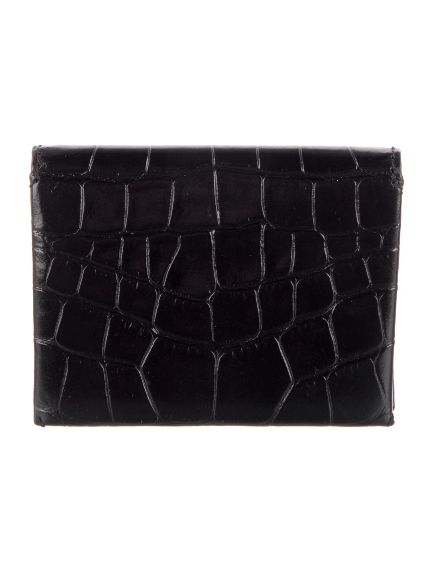 Tory Burch Leather Animal Print Coin Pouch