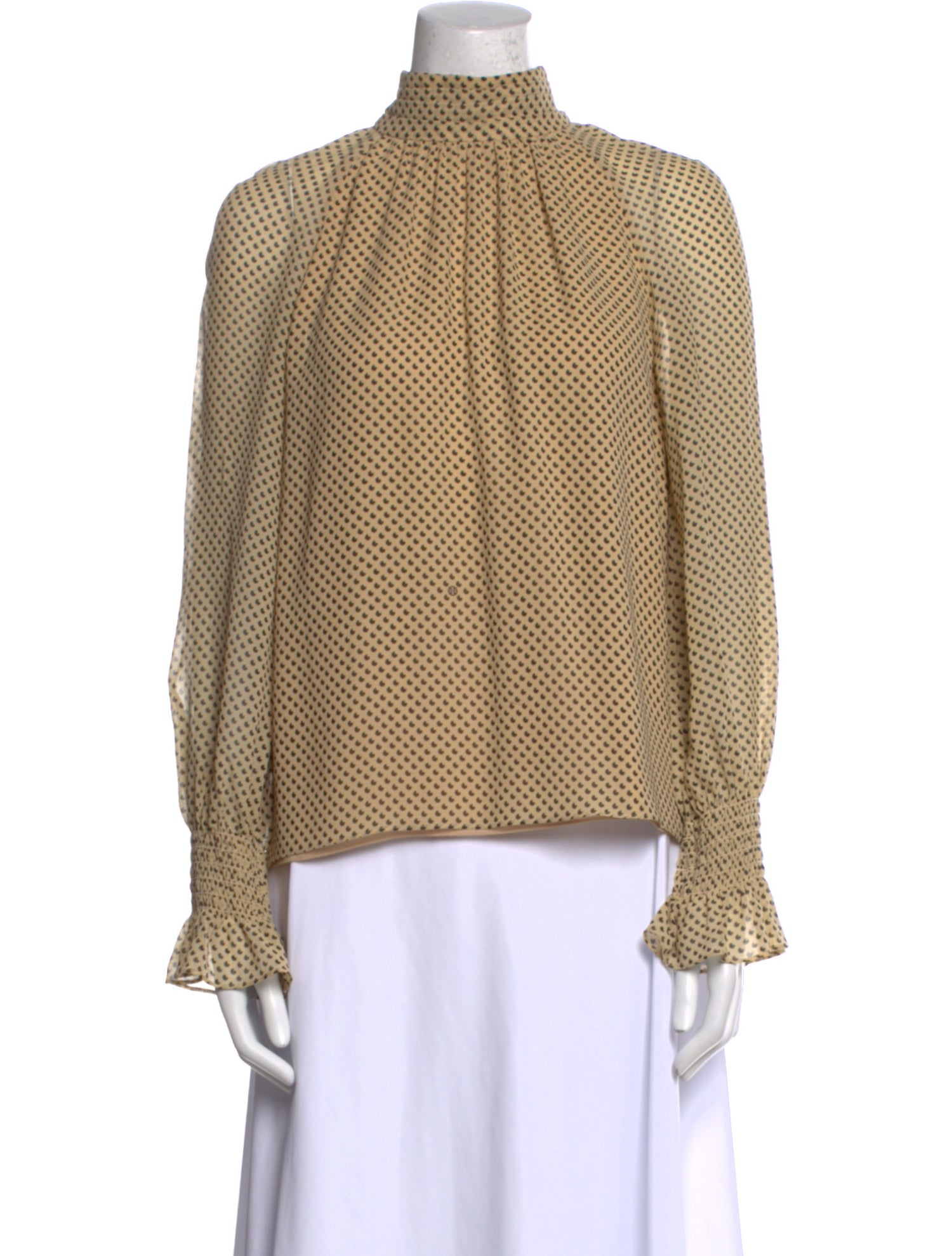 Tory Burch Silk Printed Blouse