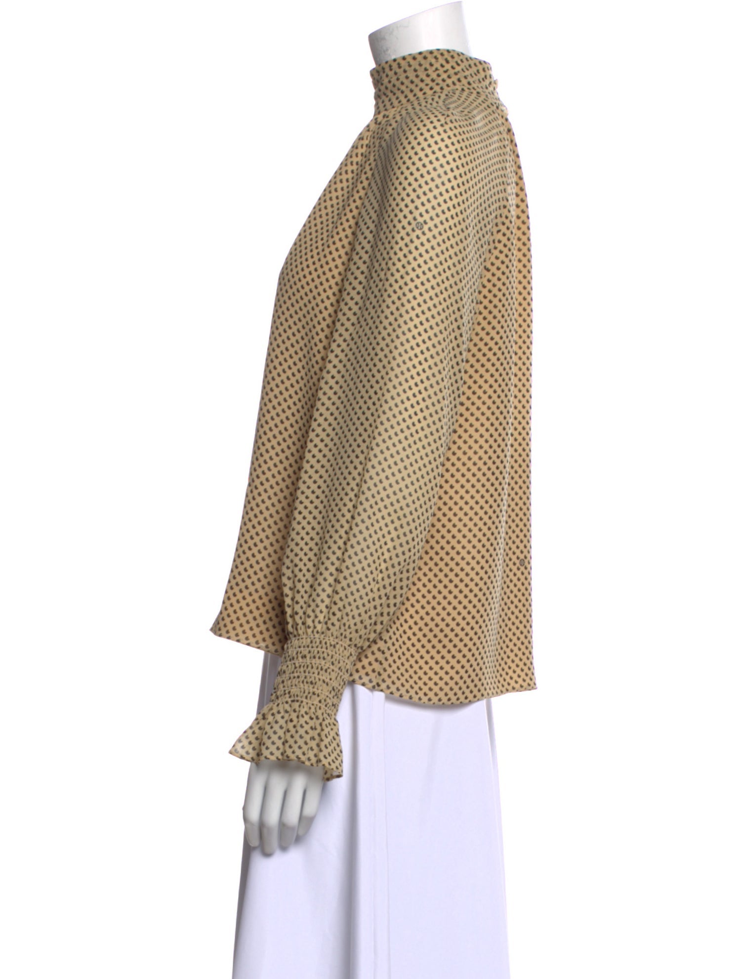 Tory Burch Silk Printed Blouse